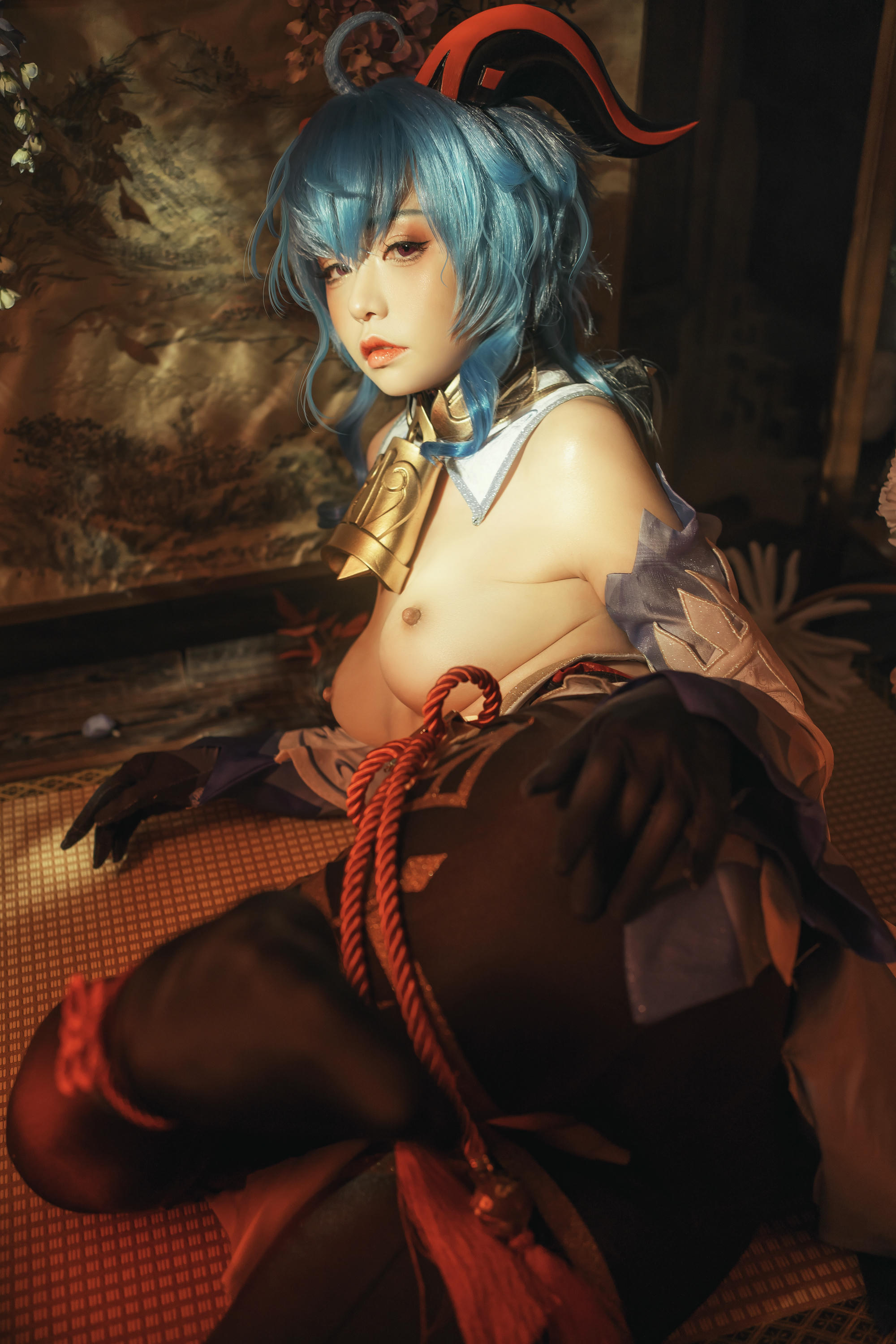 爆机少女喵小吉 NO.022 4月订阅T3 原神-甘雨 [61P1V 1.9GB]-Pic_第1集