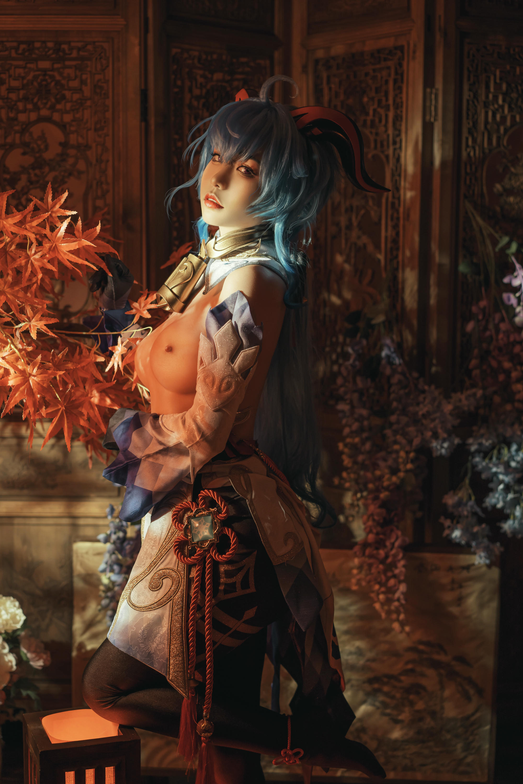 爆机少女喵小吉 NO.022 4月订阅T3 原神-甘雨 [61P1V 1.9GB]-Pic_第1集