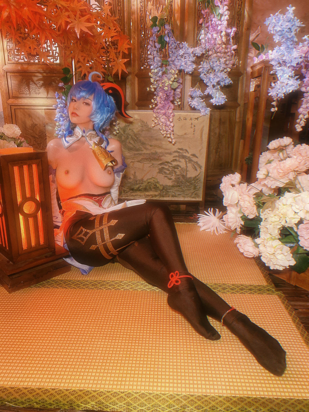 爆机少女喵小吉 NO.022 4月订阅T3 原神-甘雨 [61P1V 1.9GB]-手机_第1集