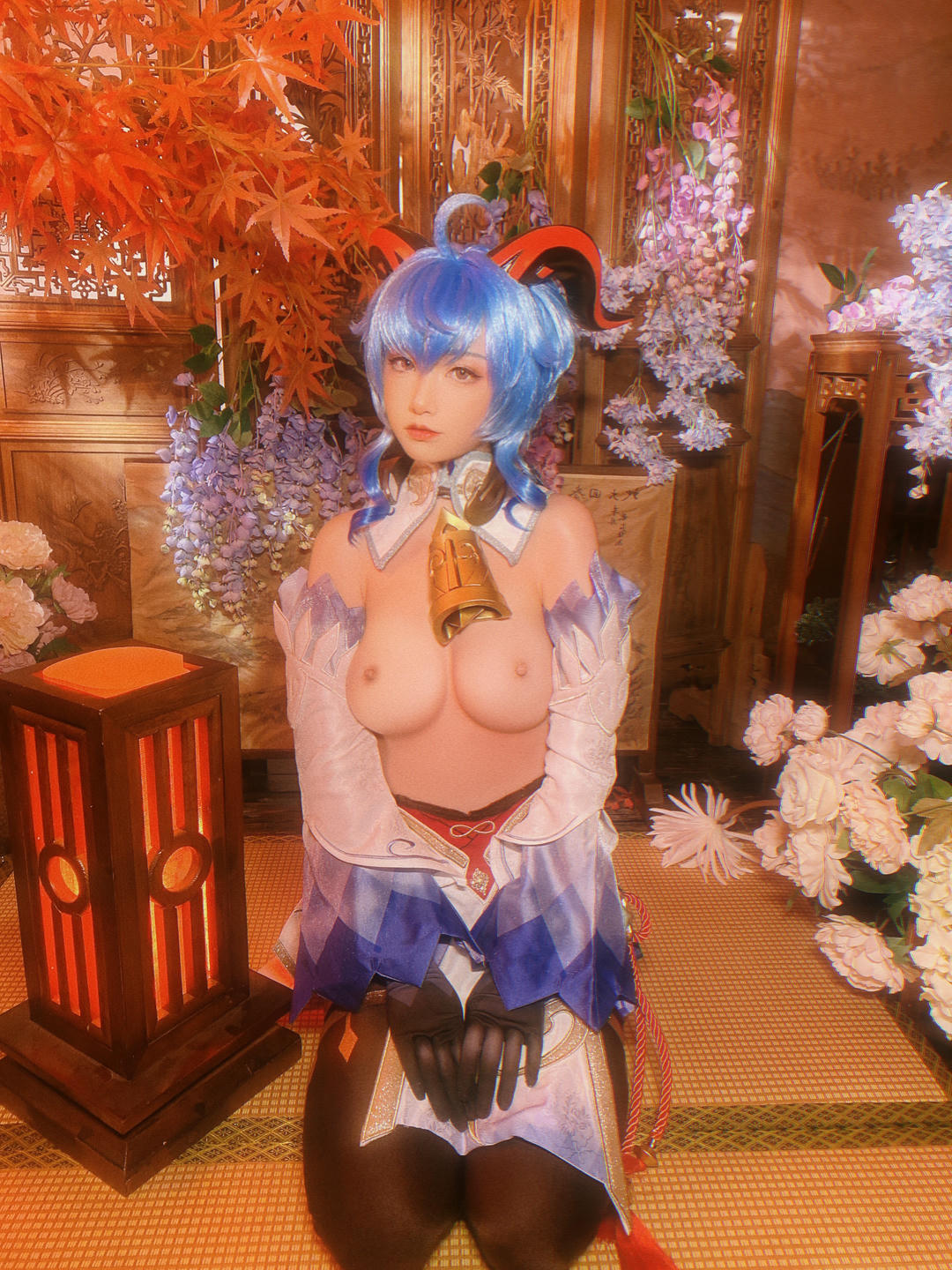 爆机少女喵小吉 NO.022 4月订阅T3 原神-甘雨 [61P1V 1.9GB]-手机_第1集