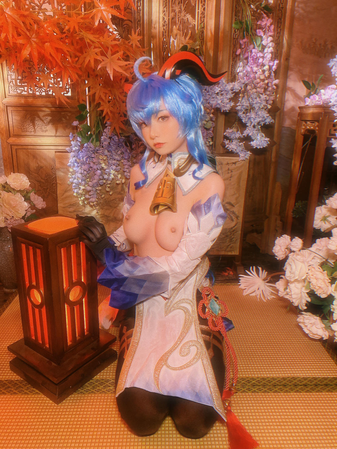 爆机少女喵小吉 NO.022 4月订阅T3 原神-甘雨 [61P1V 1.9GB]-手机_第1集