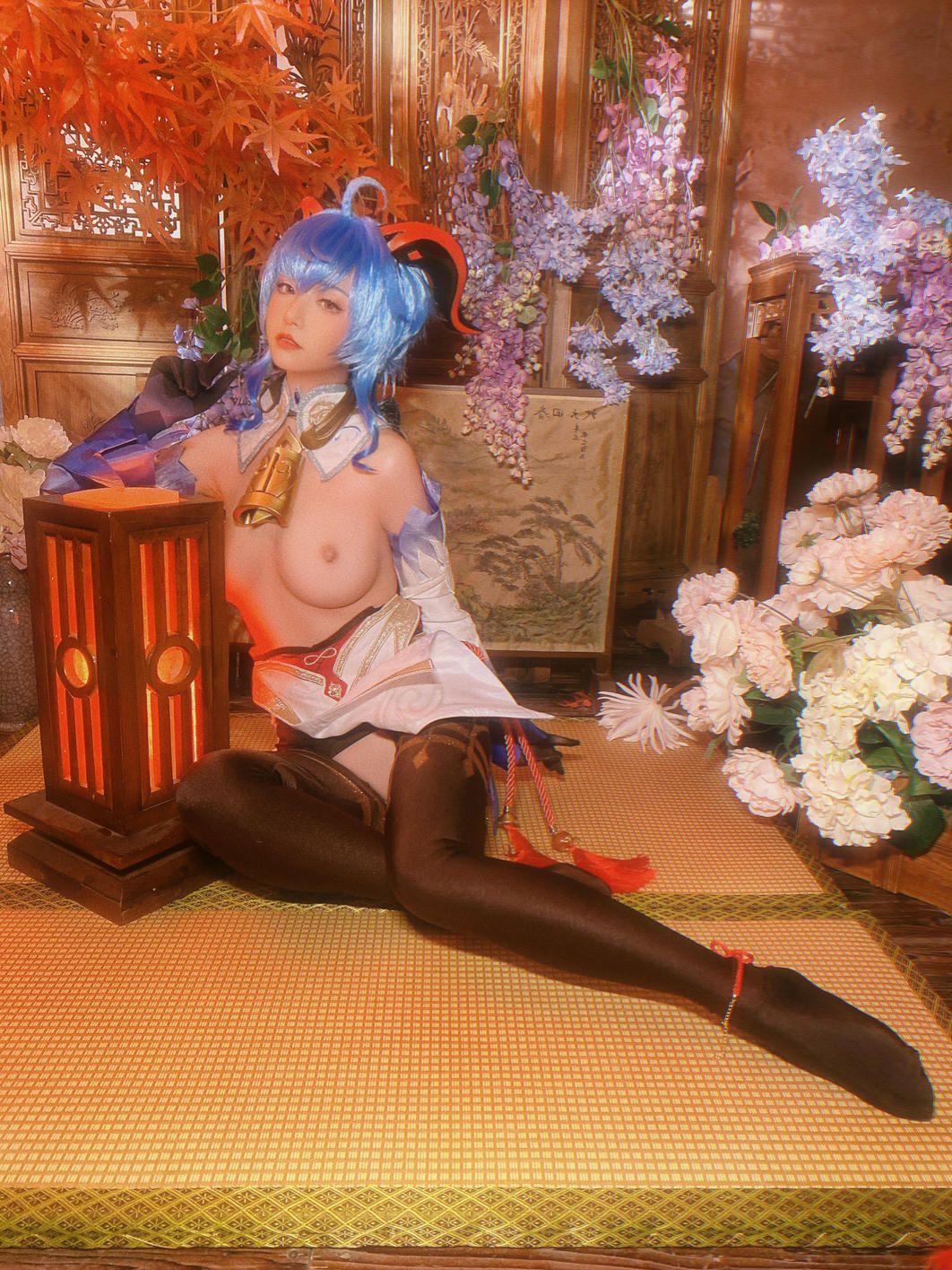 爆机少女喵小吉 NO.022 4月订阅T3 原神-甘雨 [61P1V 1.9GB]-手机_第1集