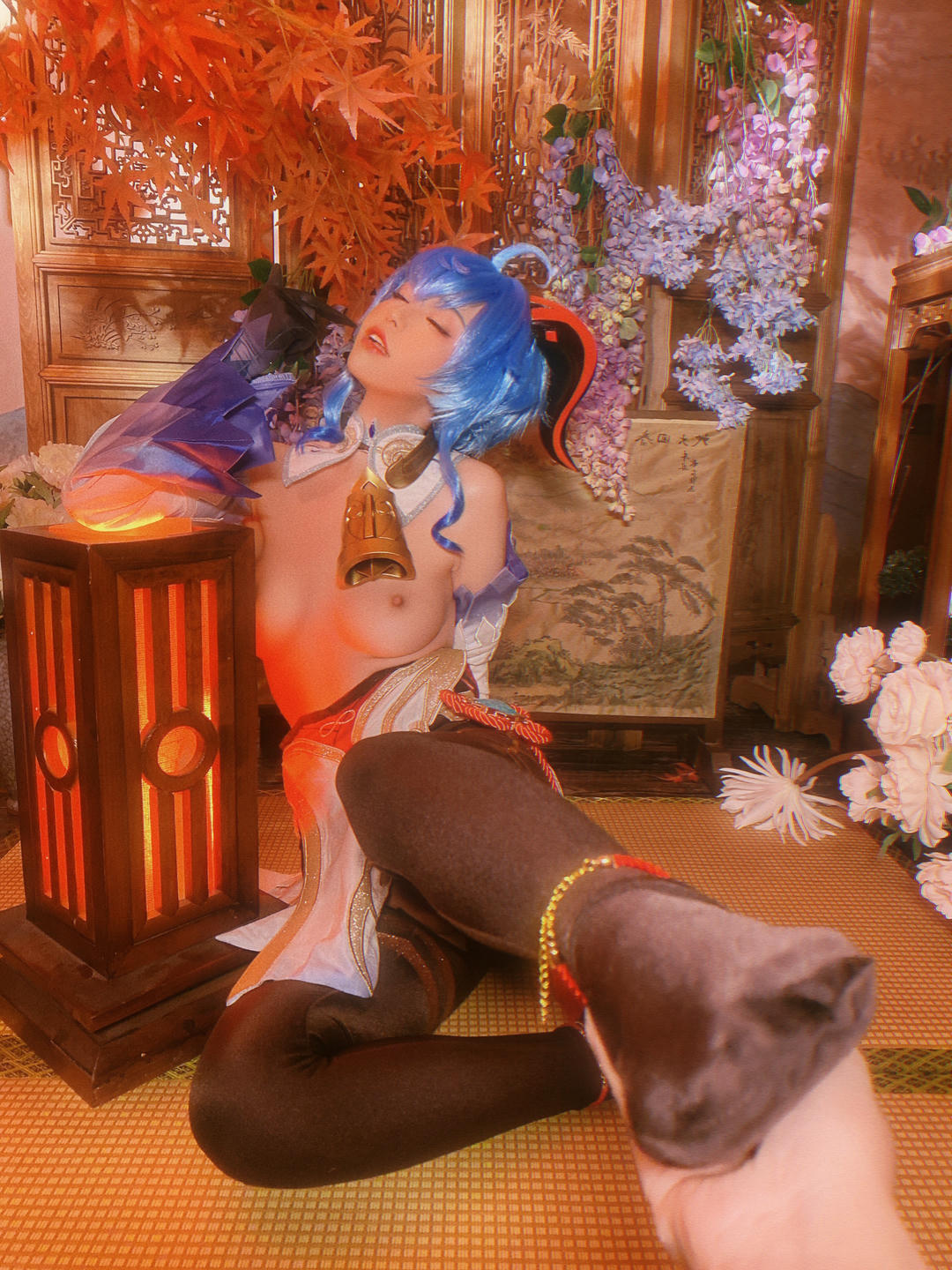 爆机少女喵小吉 NO.022 4月订阅T3 原神-甘雨 [61P1V 1.9GB]-手机_第2集