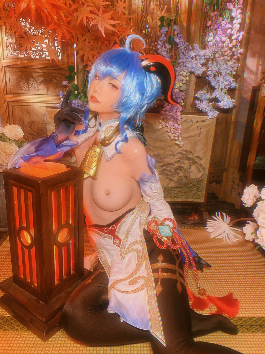 爆机少女喵小吉 NO.022 4月订阅T3 原神-甘雨 [61P1V 1.9GB]-手机_第1集