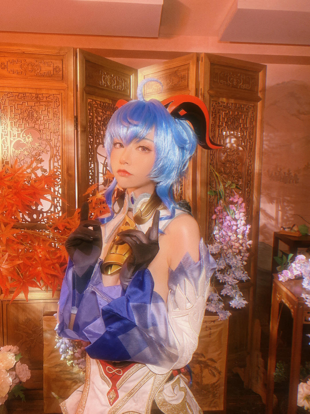 爆机少女喵小吉 NO.022 4月订阅T3 原神-甘雨 [61P1V 1.9GB]-手机_第2集