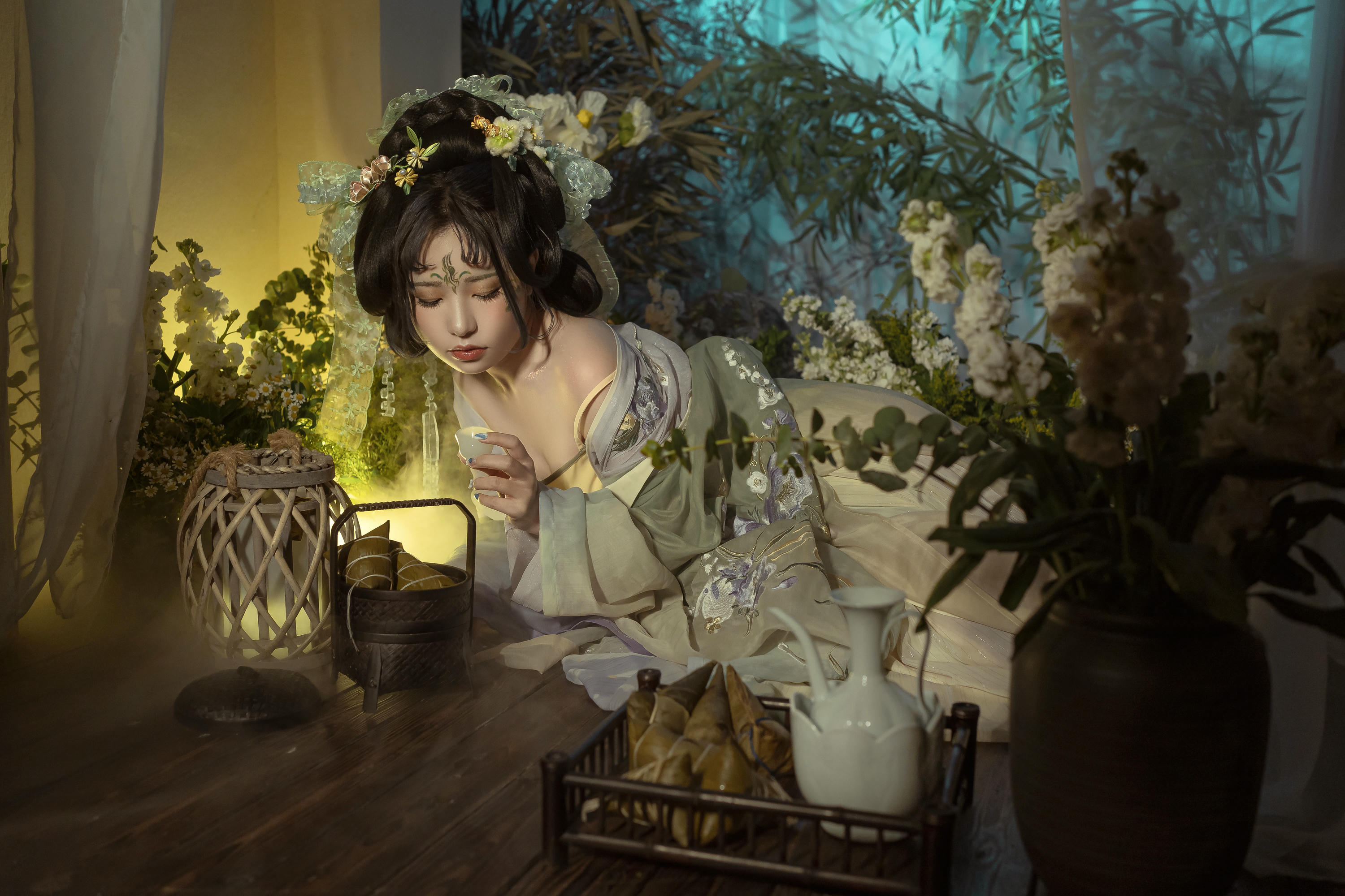 爆机少女喵小吉 NO.025 浣溪沙·端午[98P 3V 3.37GB]-Pic_第1集