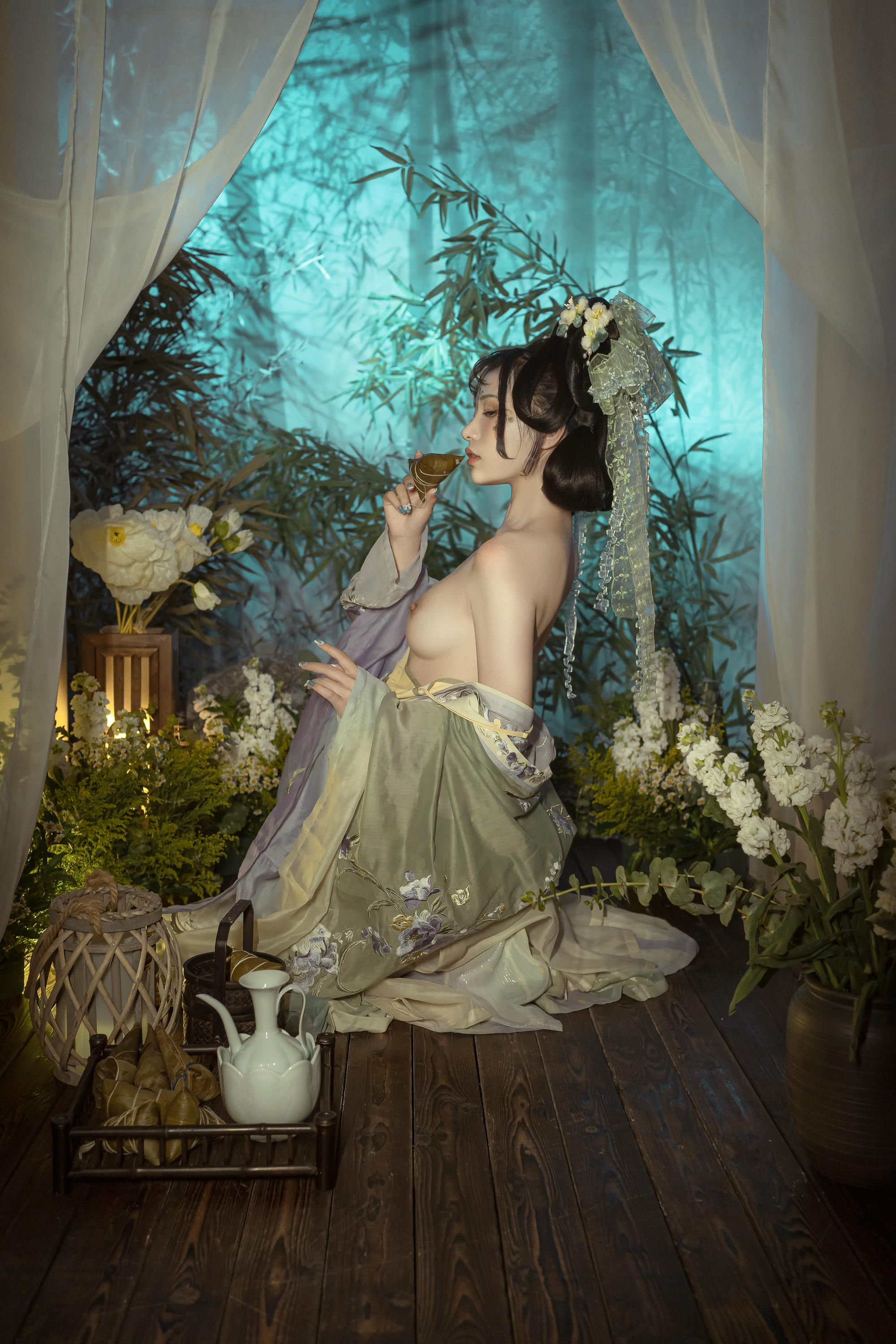 爆机少女喵小吉 NO.025 浣溪沙·端午[98P 3V 3.37GB]-Pic_第2集