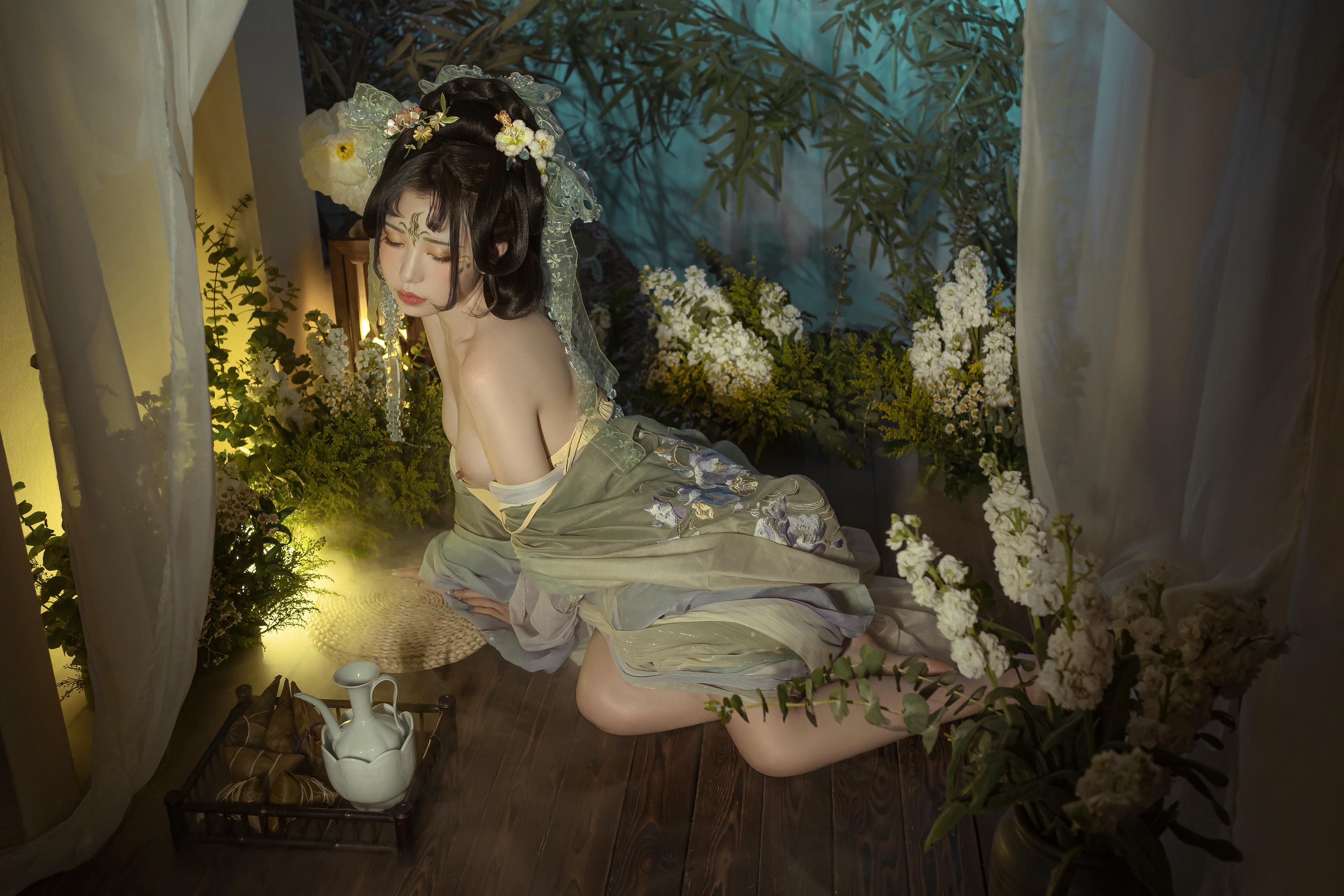 爆机少女喵小吉 NO.025 浣溪沙·端午[98P 3V 3.37GB]-Pic_第2集