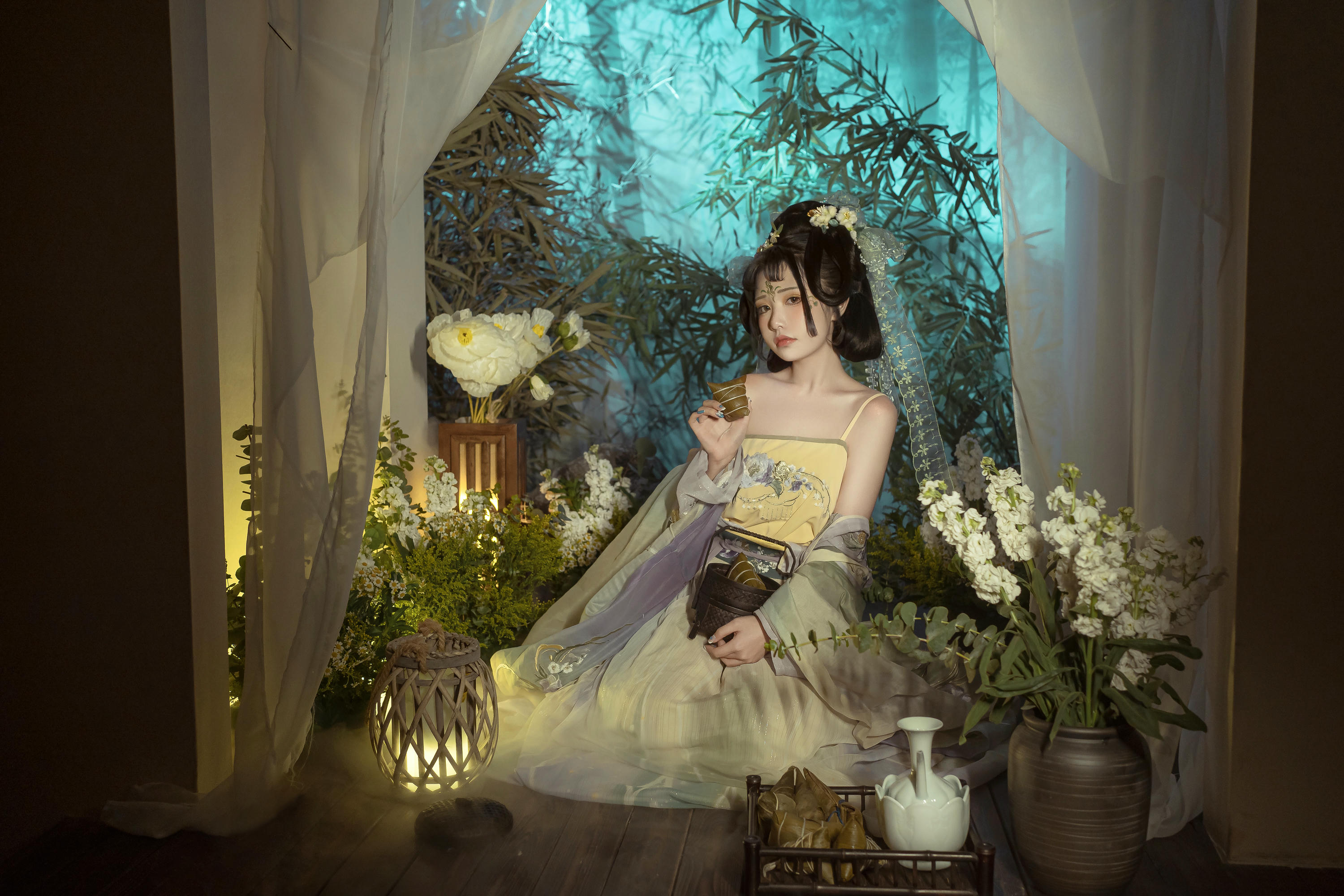 爆机少女喵小吉 NO.025 浣溪沙·端午[98P 3V 3.37GB]-Pic_第1集