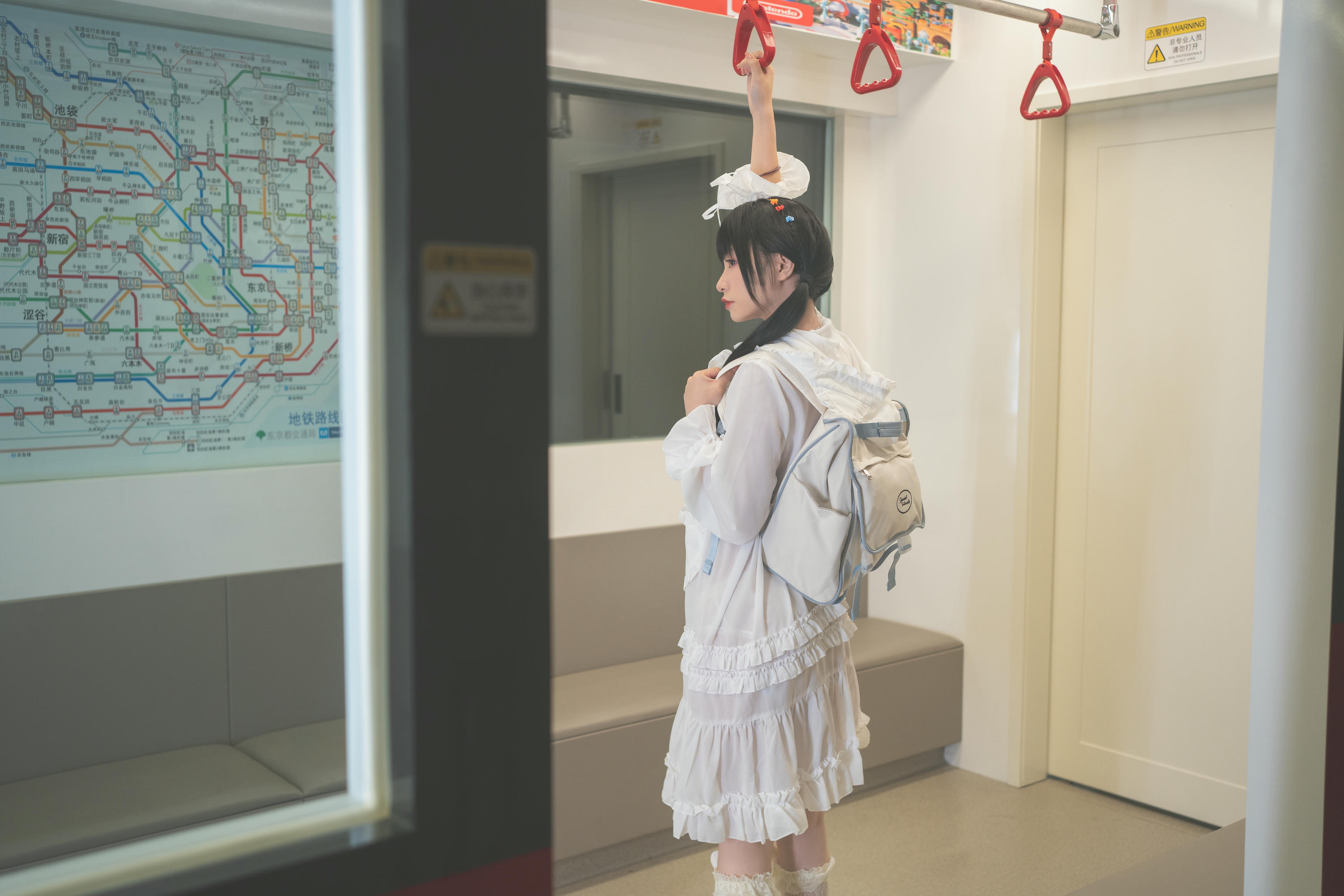 爆机少女喵小吉 NO.038 末班地铁 [93P5V 5.17GB]-Pic_第1集