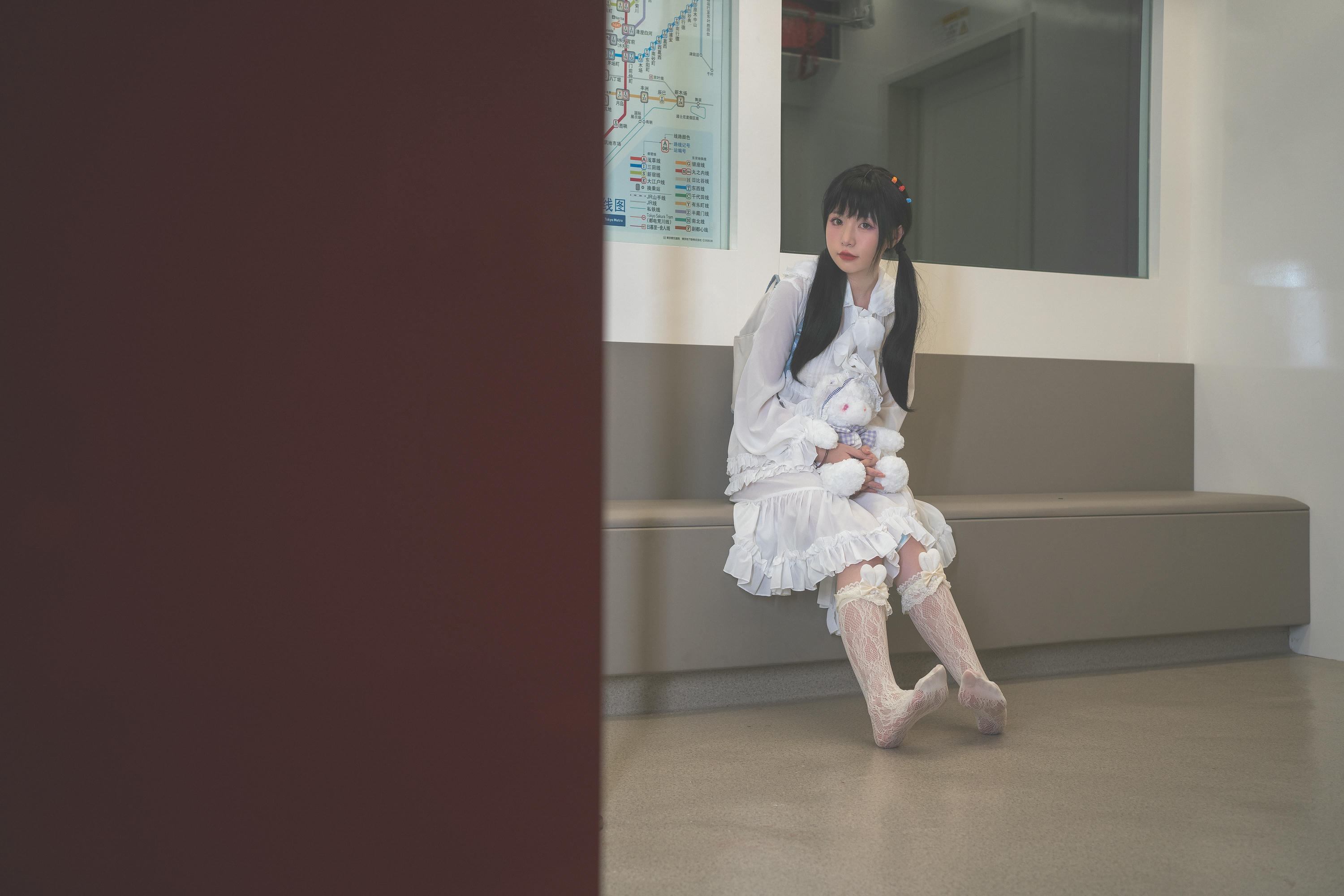 爆机少女喵小吉 NO.038 末班地铁 [93P5V 5.17GB]-Pic_第2集