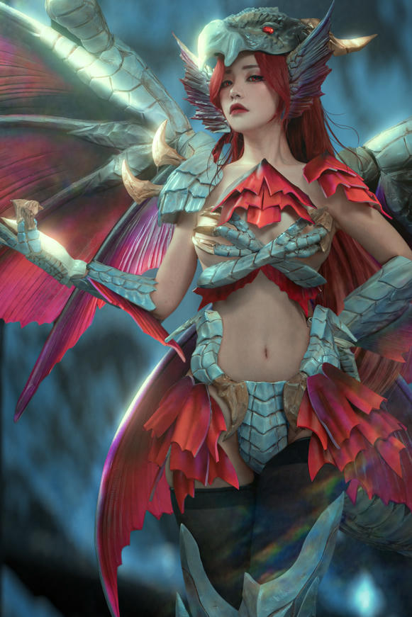 爆机少女喵小吉 NO.041 怪物猎人 曙光 [64P4V 4.76GB]-Pic-合成_第1集