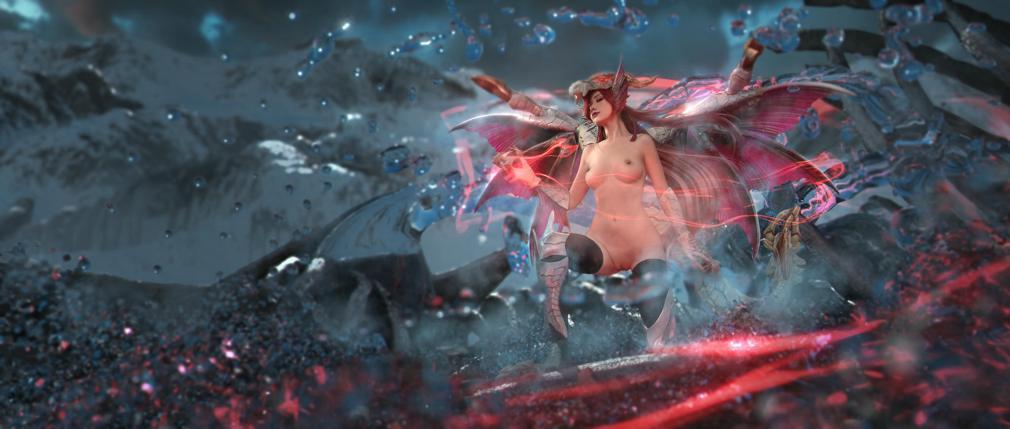 爆机少女喵小吉 NO.041 怪物猎人 曙光 [64P4V 4.76GB]-Pic-合成_第1集