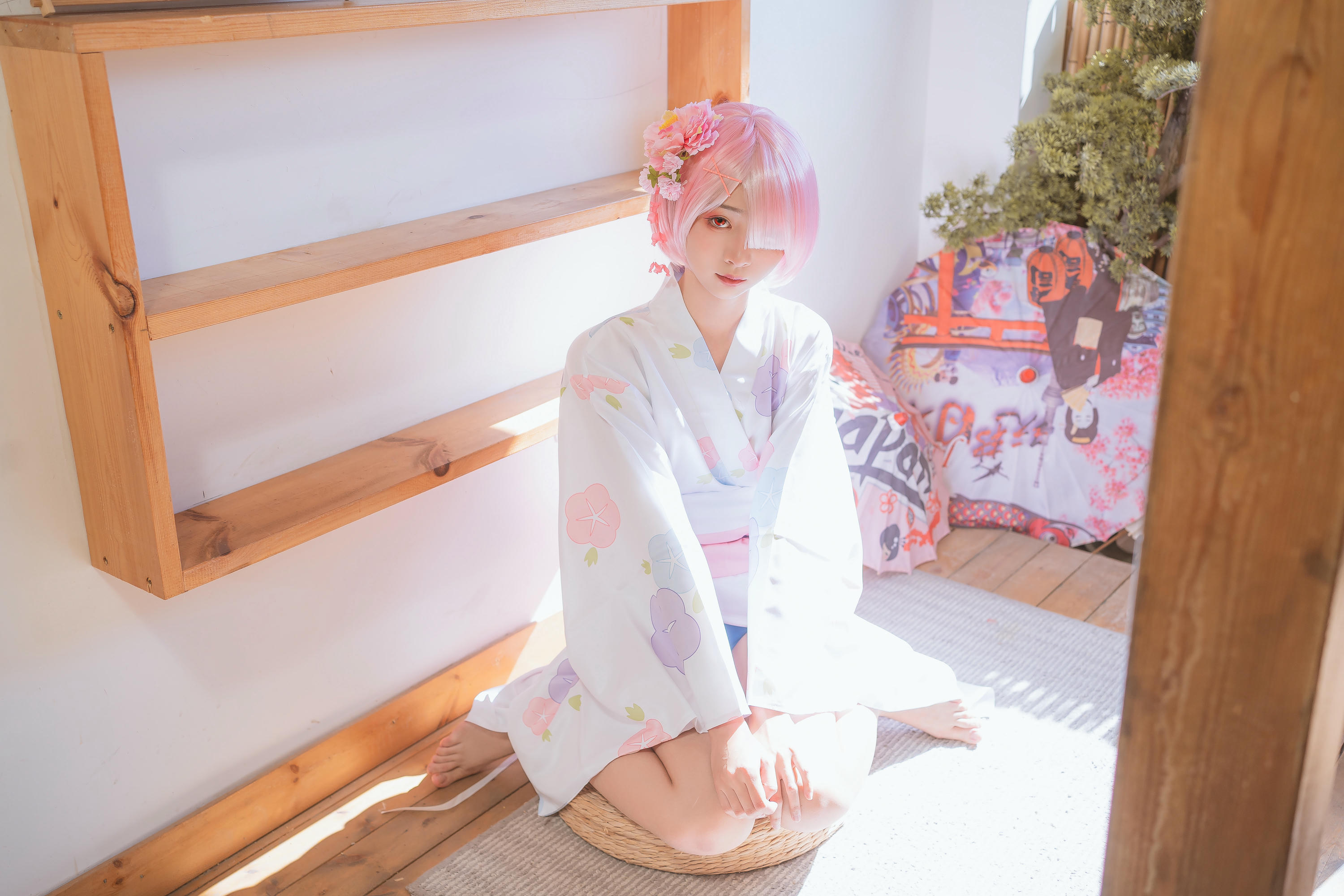 爆机少女喵小吉 NO.044 双子：金鱼&拉姆蕾姆 [102P4V 4.77GB]-Pic_第1集