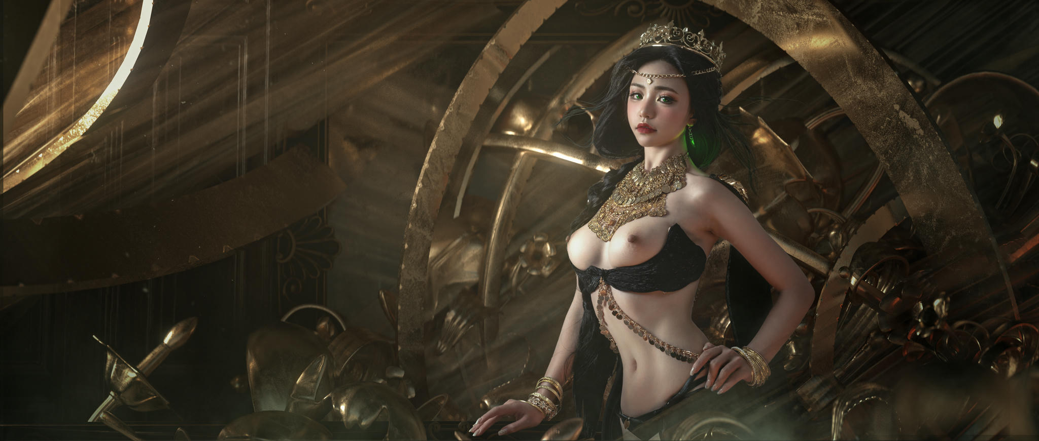 爆机少女喵小吉 NO.048 风铃公主 [48P1V 2.47GB]-Pic-合成_第1集