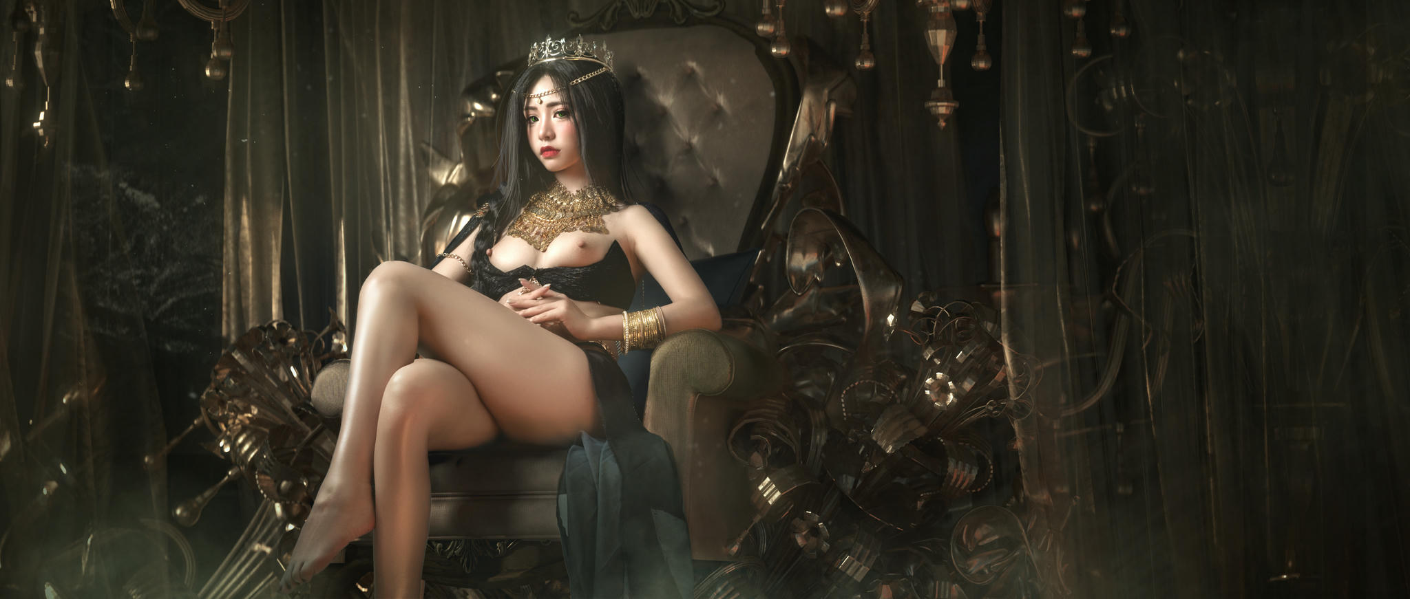 爆机少女喵小吉 NO.048 风铃公主 [48P1V 2.47GB]-Pic-合成_第1集