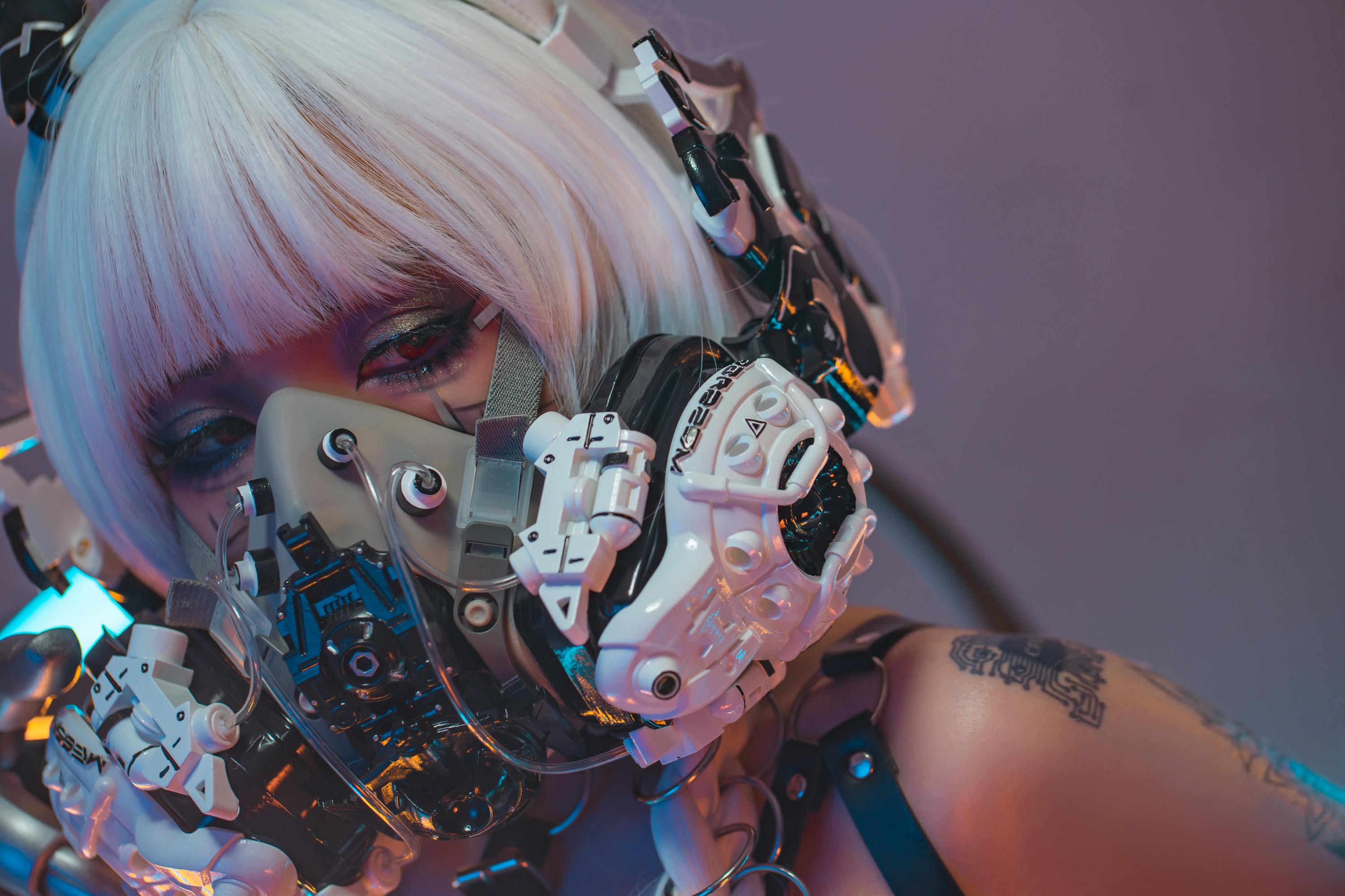 爆机少女喵小吉 NO.055 赛博朋克-超梦 [50P3V 2.48GB]-Pic_第2集