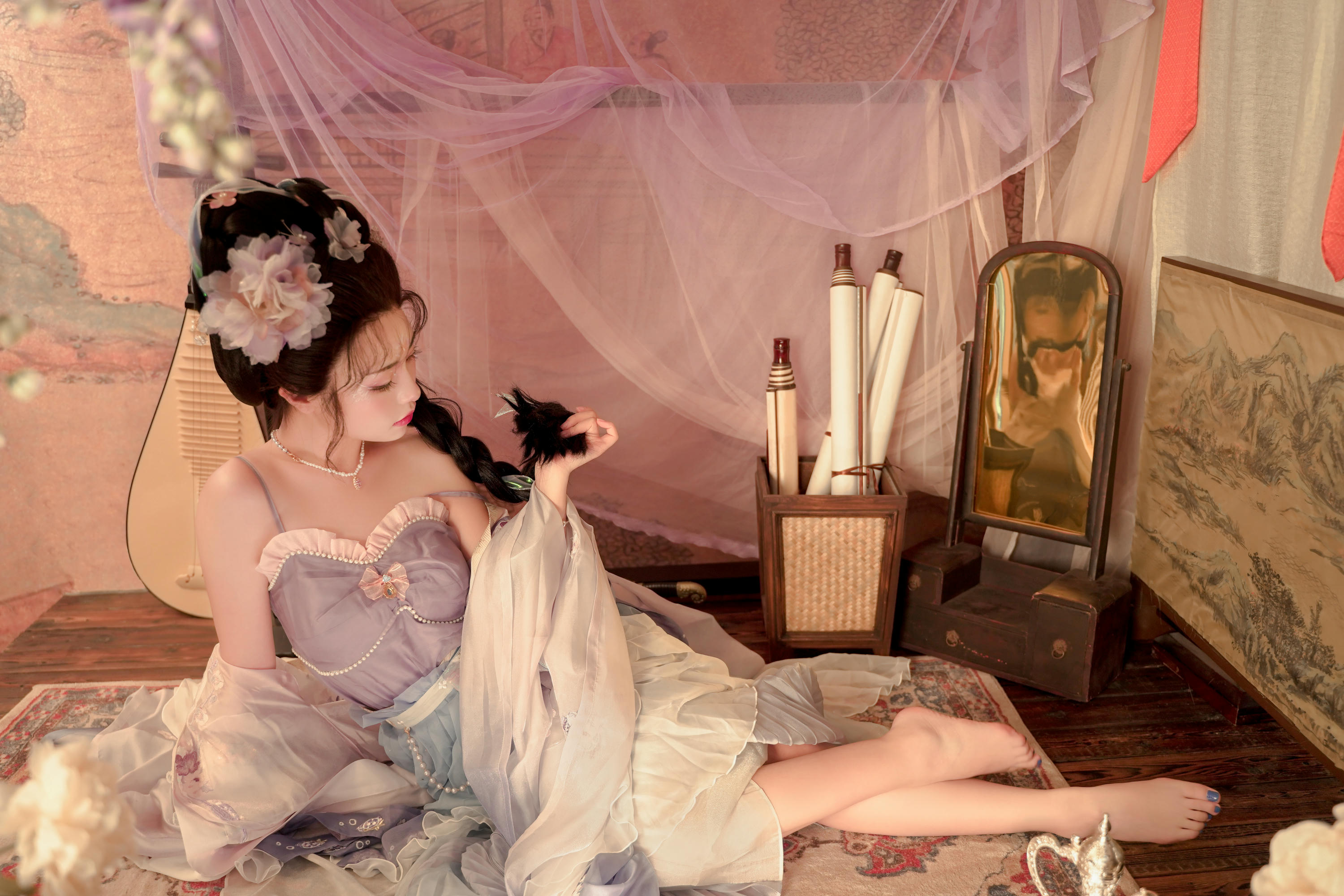 爆机少女喵小吉 NO.062 长相思 [94P3V 2.57GB]-Pic_第2集