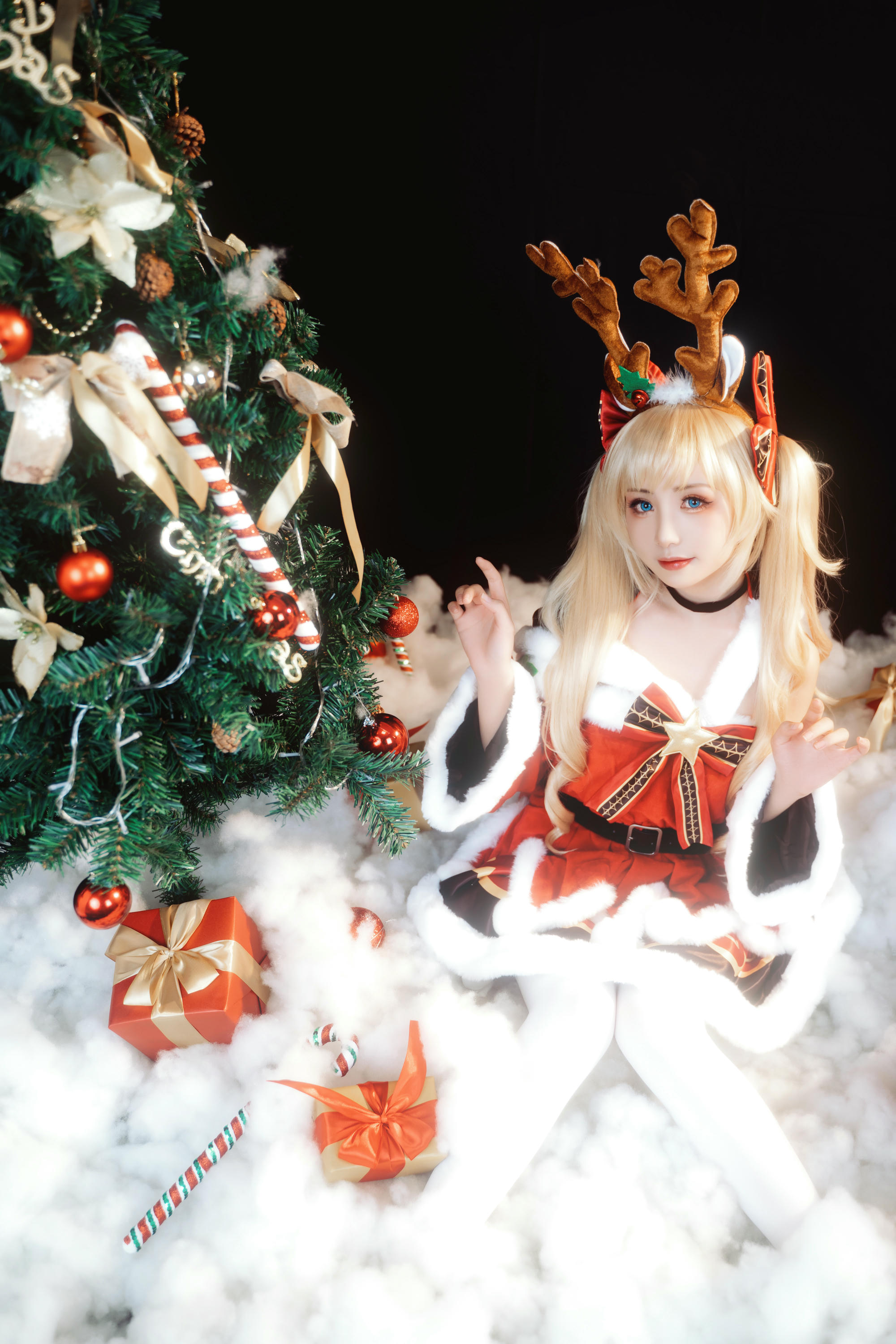 爆机少女喵小吉 NO.063 圣诞特辑 [89P2V-2.31G]-Pic_第1集