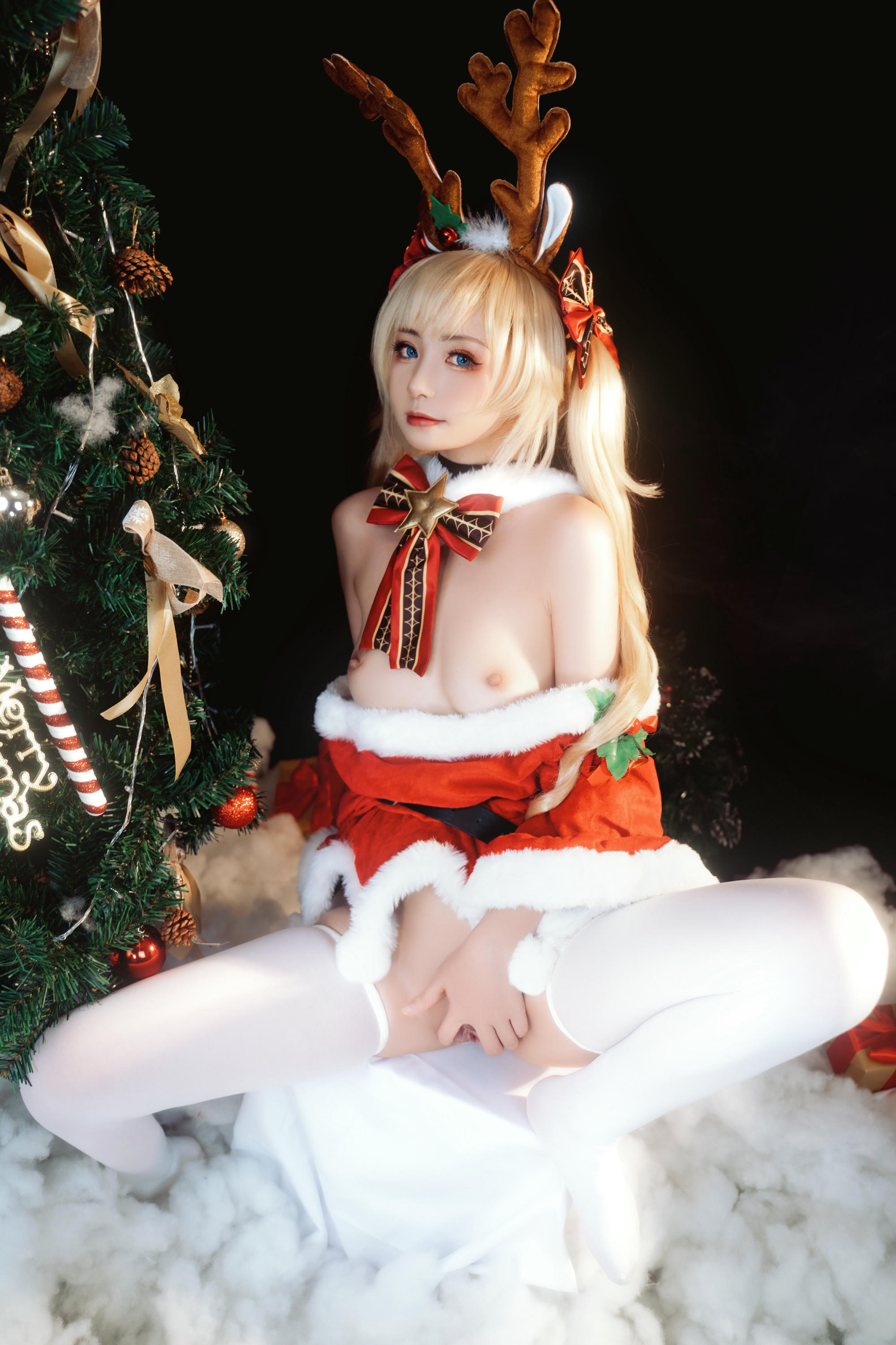 爆机少女喵小吉 NO.063 圣诞特辑 [89P2V-2.31G]-Pic_第4集