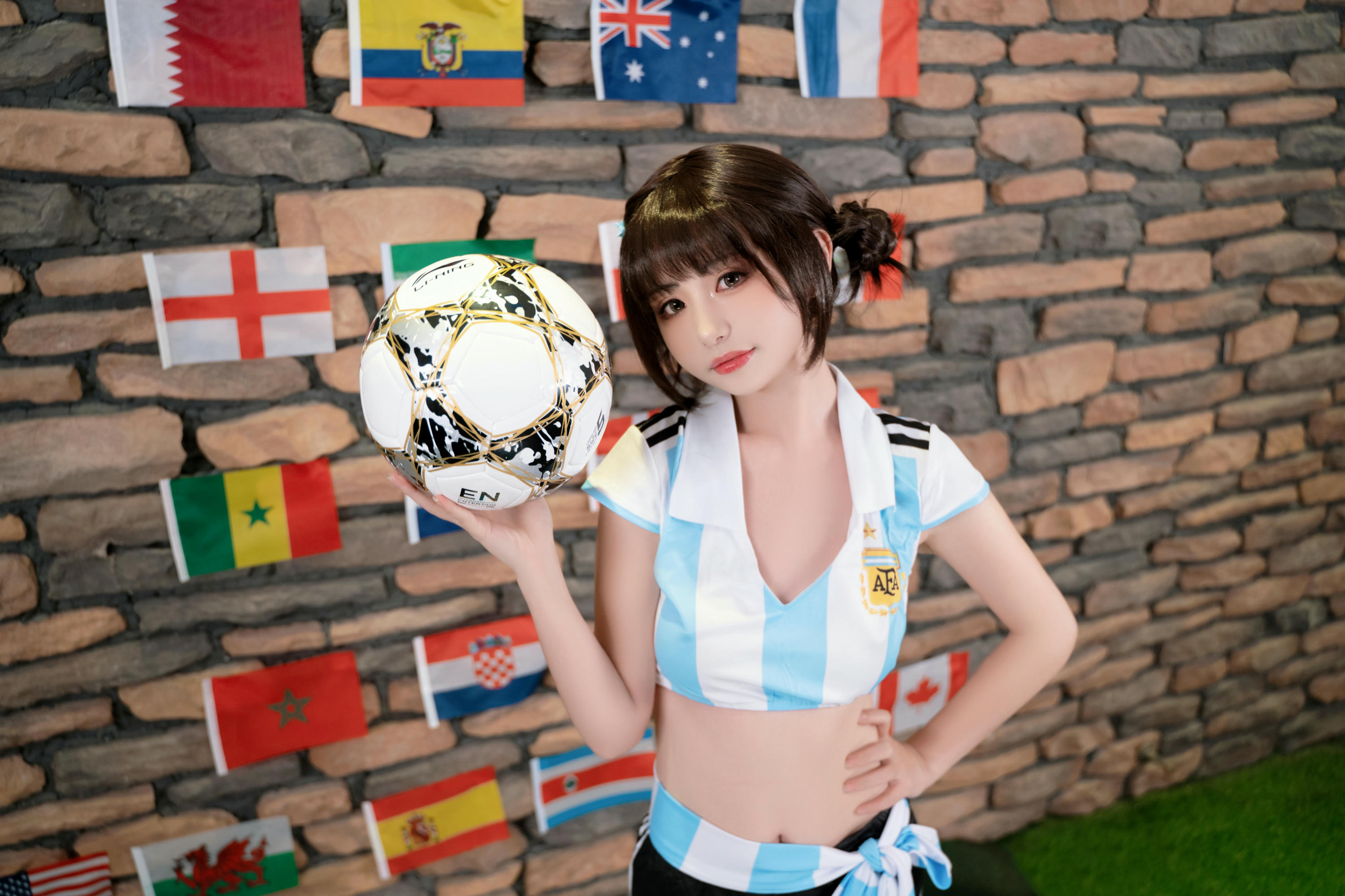 爆机少女喵小吉 NO.064 足球宝贝 [86P2V-2.58G]-Pic_第1集