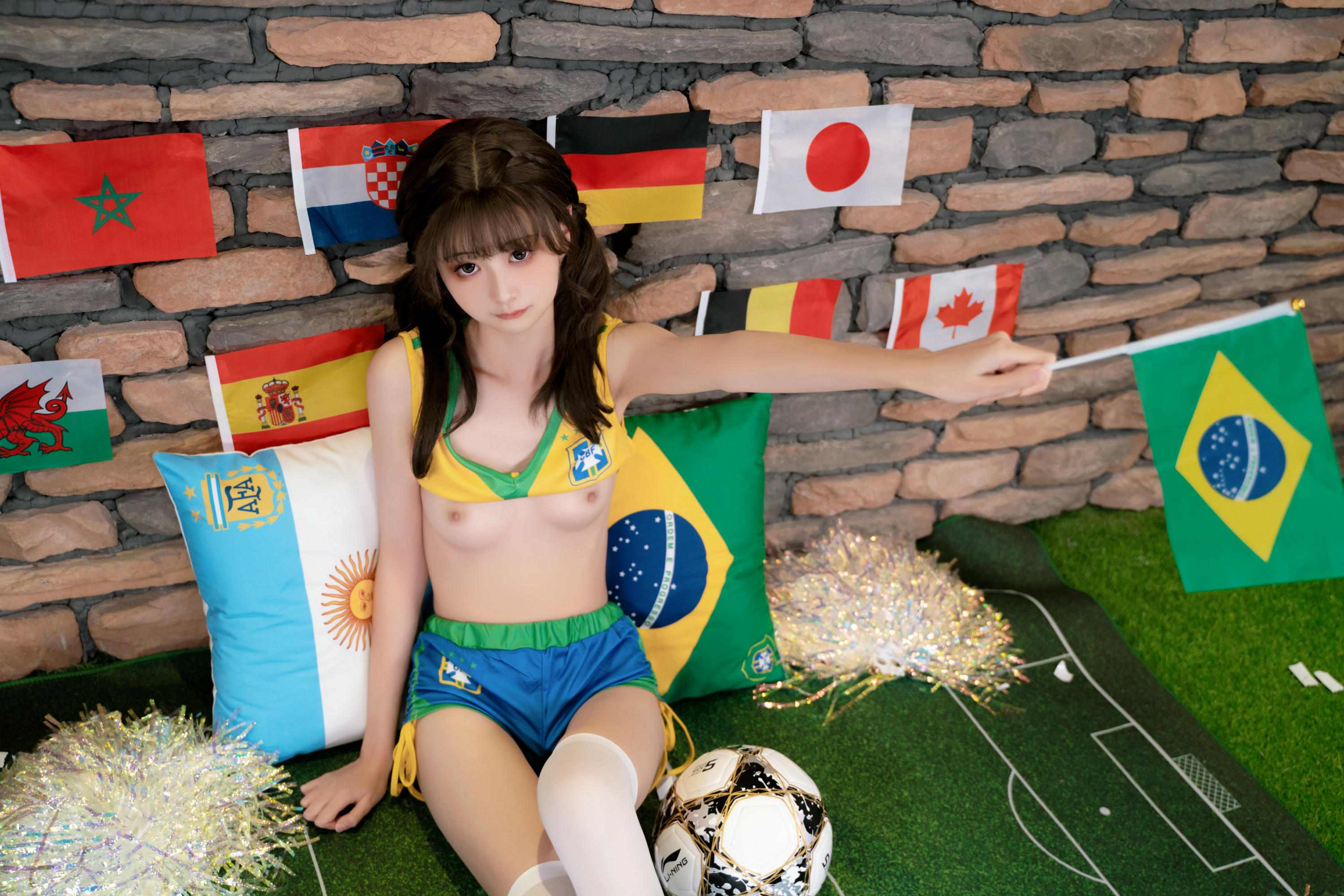 爆机少女喵小吉 NO.064 足球宝贝 [86P2V-2.58G]-Pic_第2集