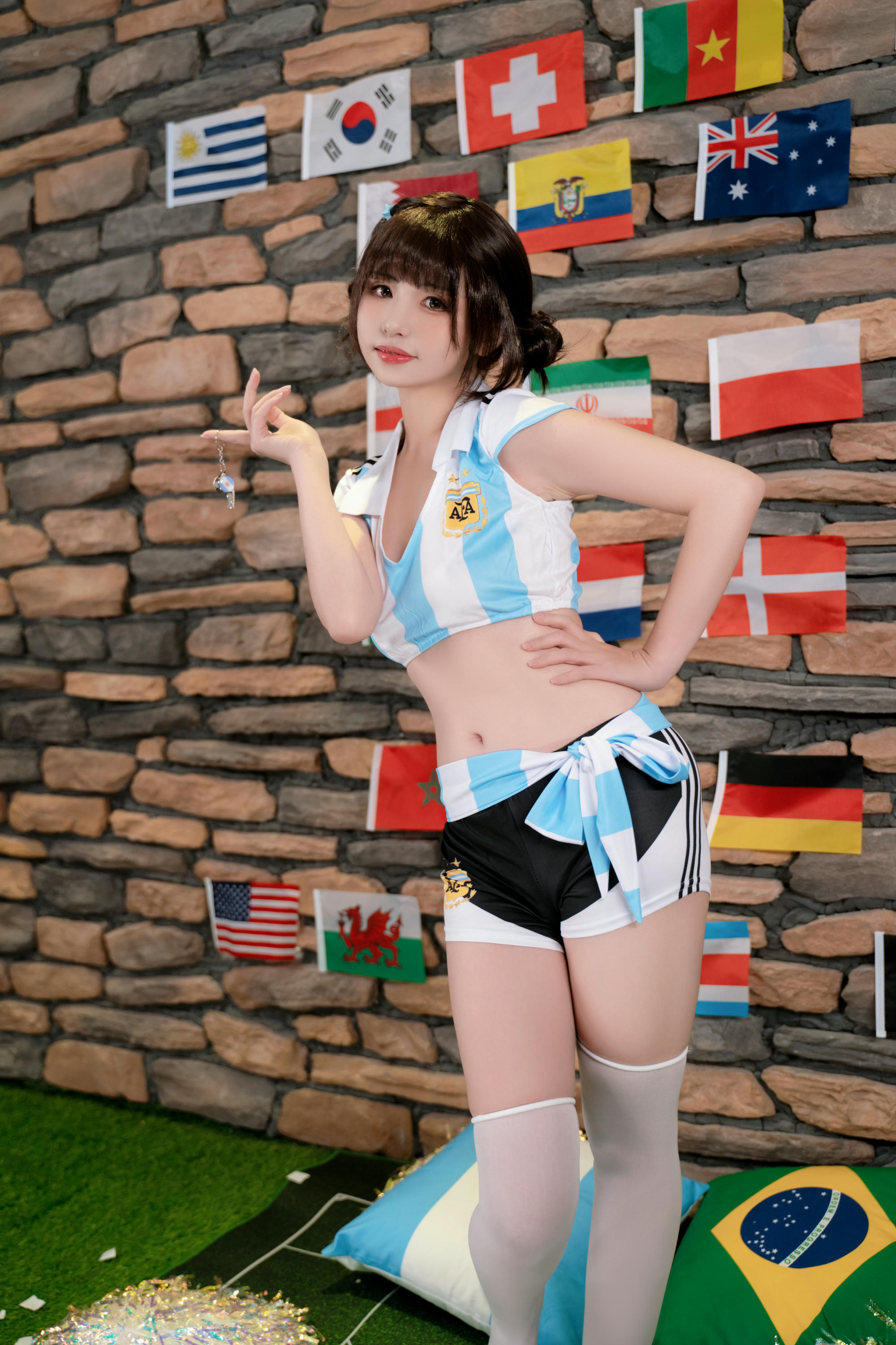 爆机少女喵小吉 NO.064 足球宝贝 [86P2V-2.58G]-Pic_第1集