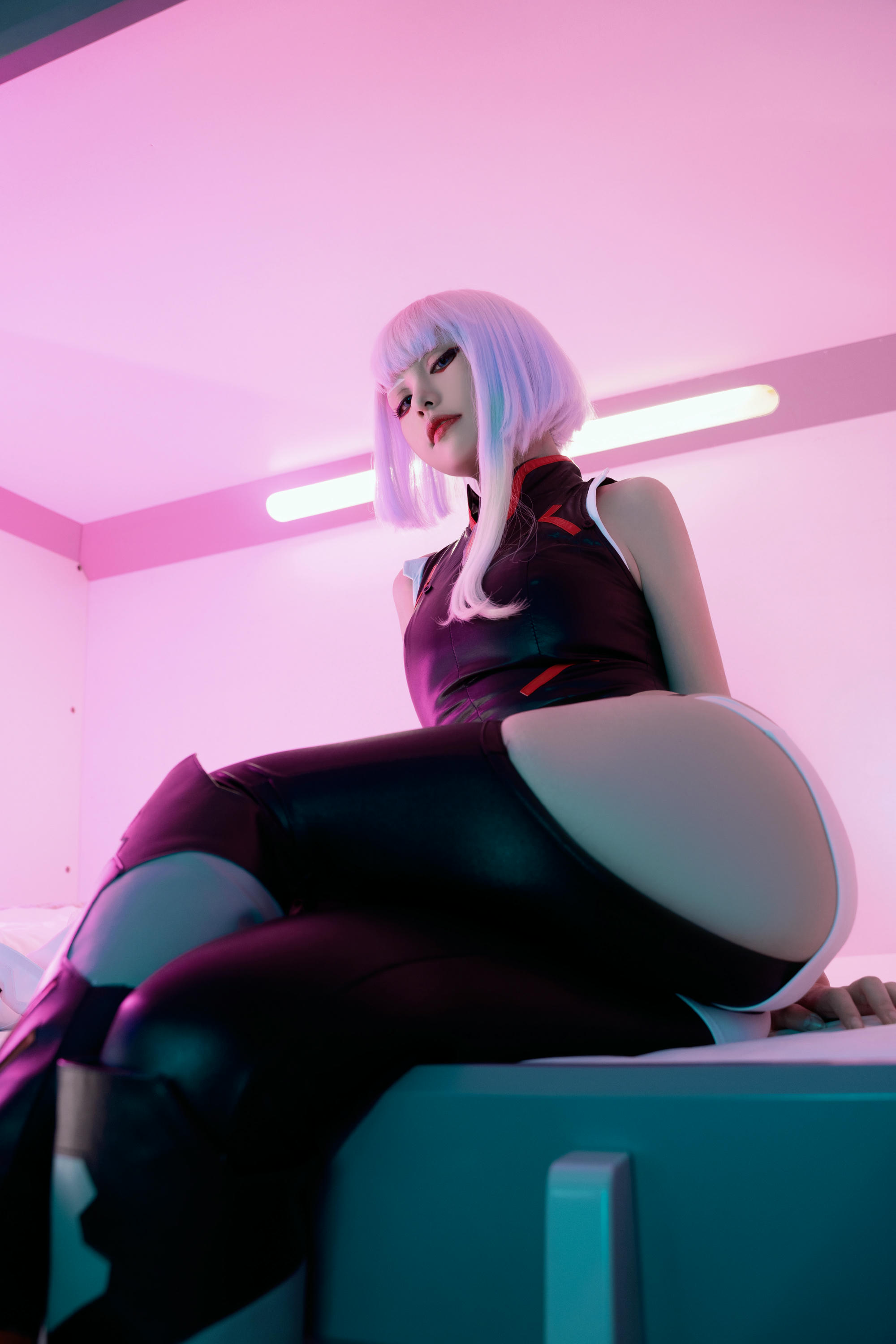 爆机少女喵小吉 NO.066 赛博朋克 边缘行者 Lcuy [104P5V 3.8GB]-Pic_第1集