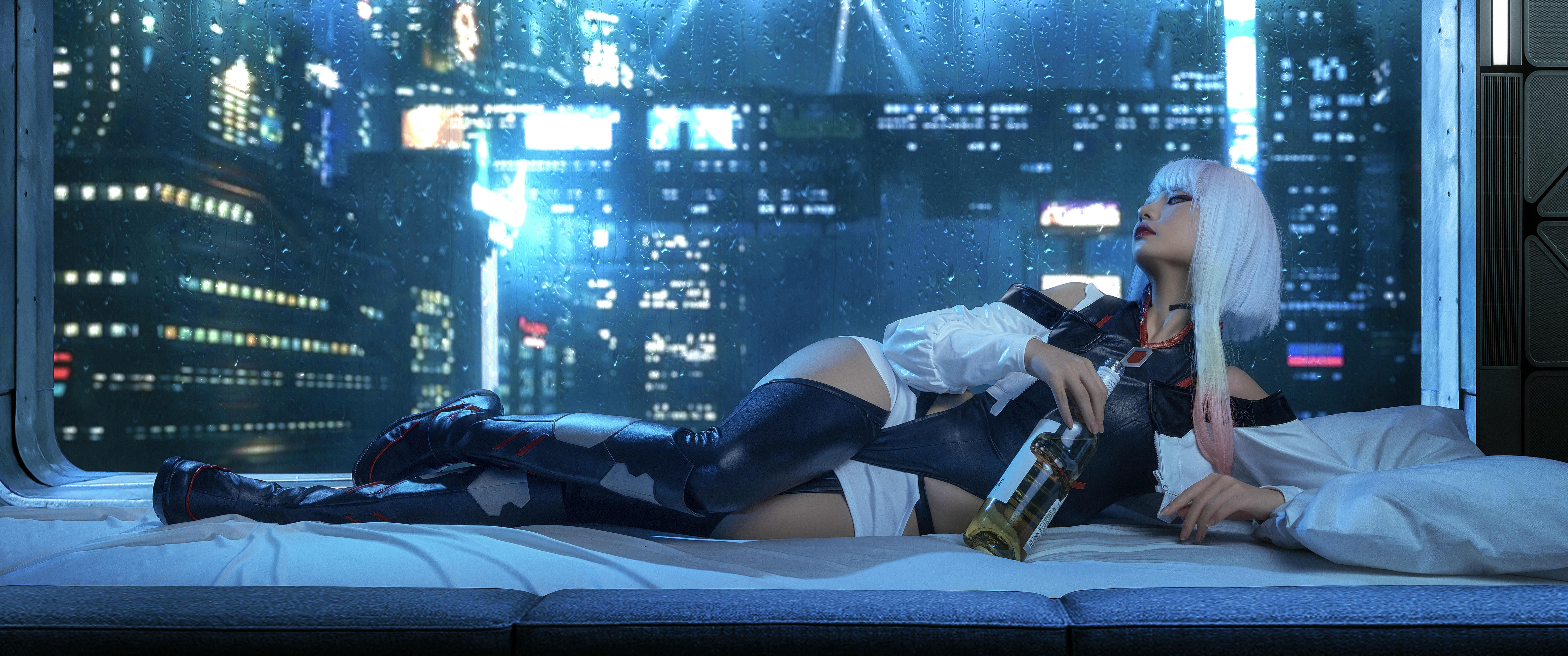 爆机少女喵小吉 NO.066 赛博朋克 边缘行者 Lcuy [104P5V 3.8GB]-合成_第1集