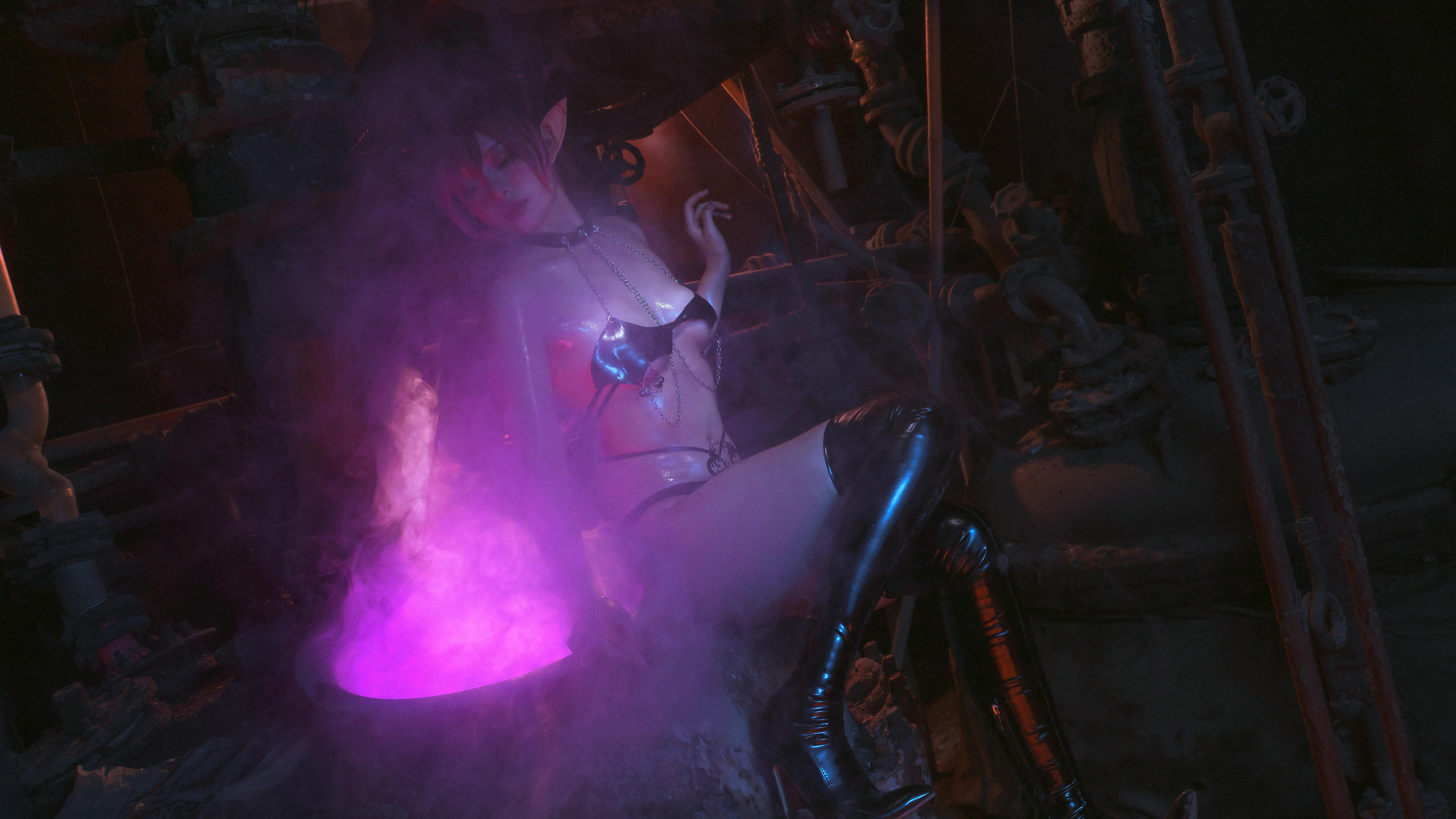 爆机少女喵小吉 NO.007 魅魔 [17P 216MB]_第1集