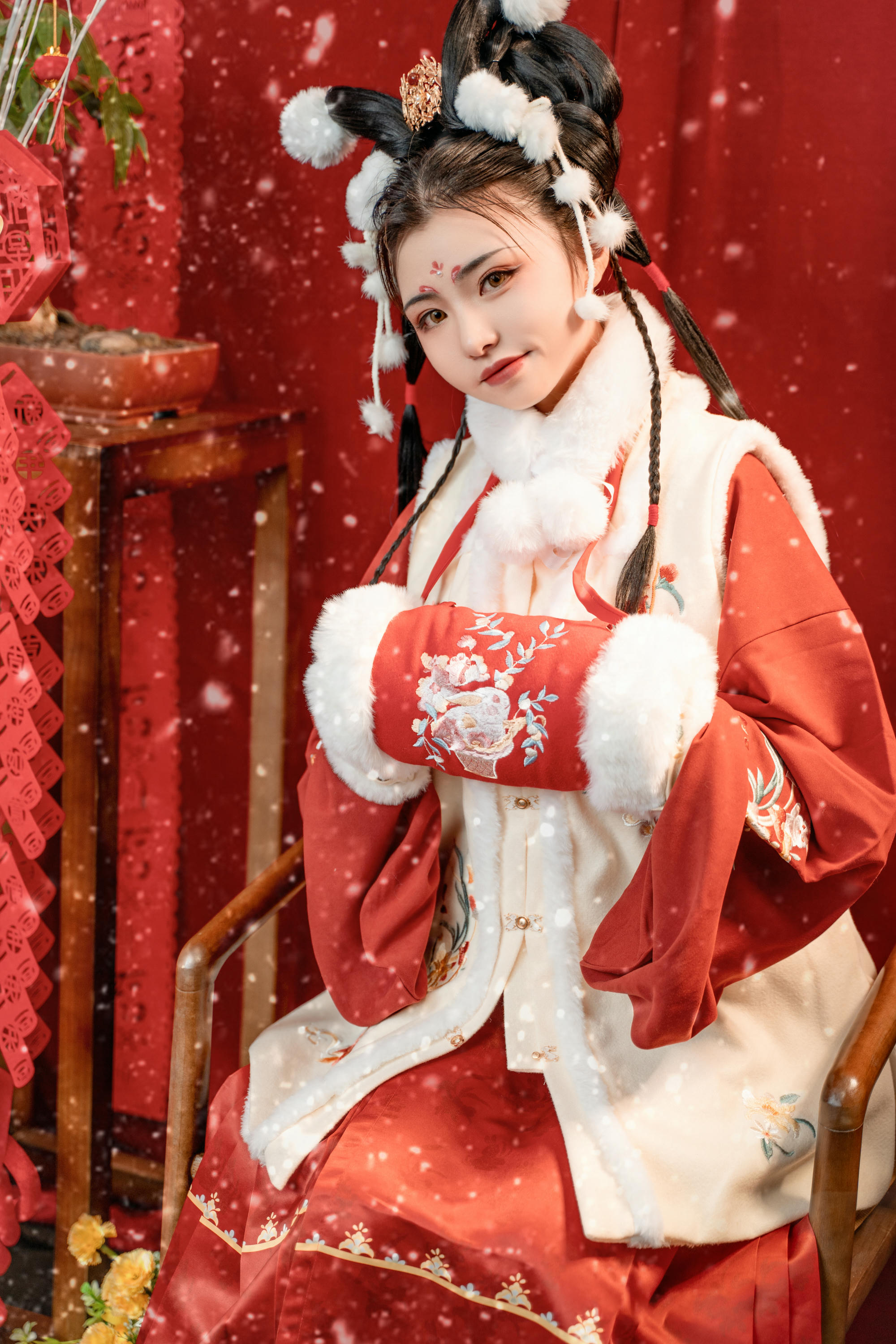 爆机少女喵小吉 NO.073 玉兔迎春 [78P1V 1.32GB]-Pic_第1集