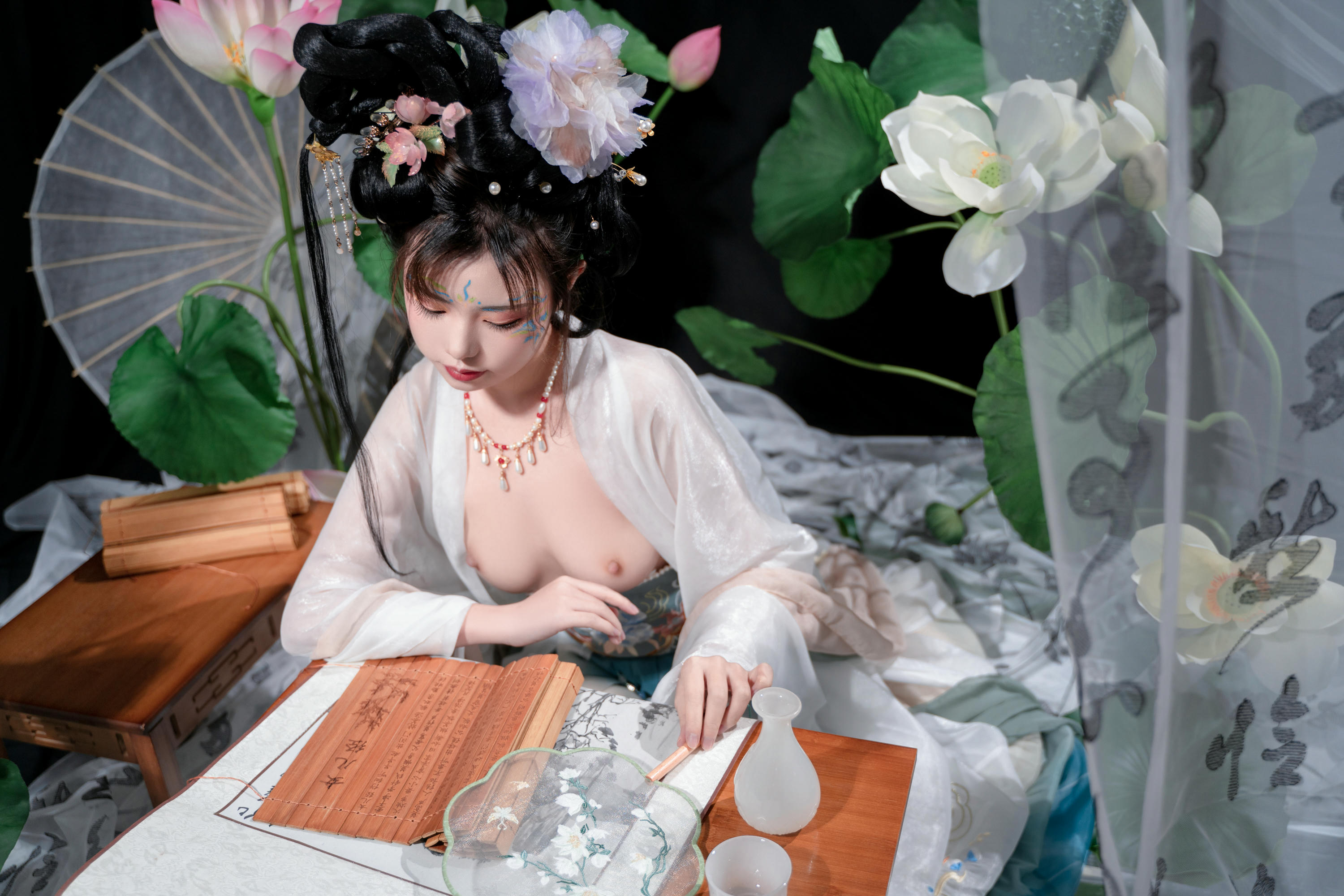 爆机少女喵小吉 NO.074 月华清 [76P2V 2.53GB]-Pic_第1集