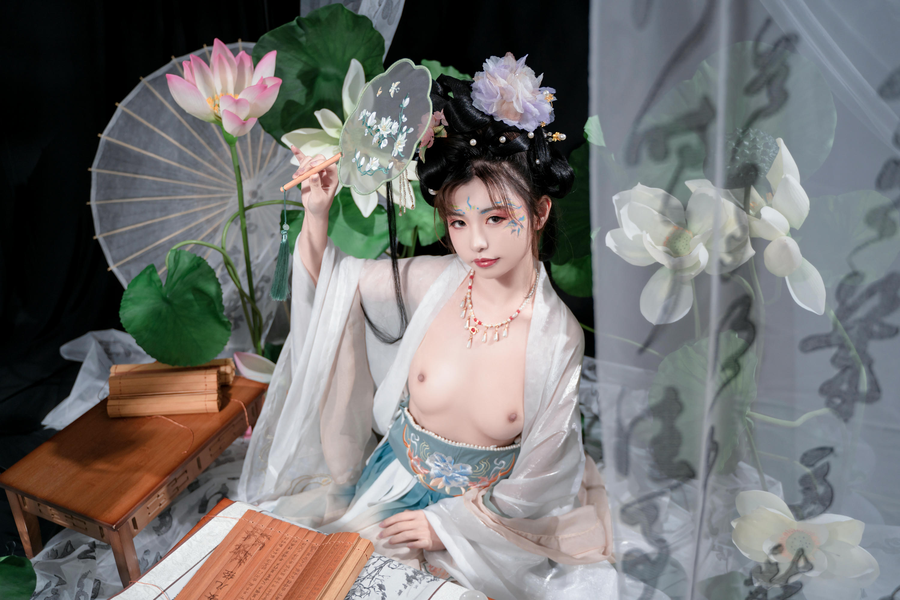 爆机少女喵小吉 NO.074 月华清 [76P2V 2.53GB]-Pic_第1集