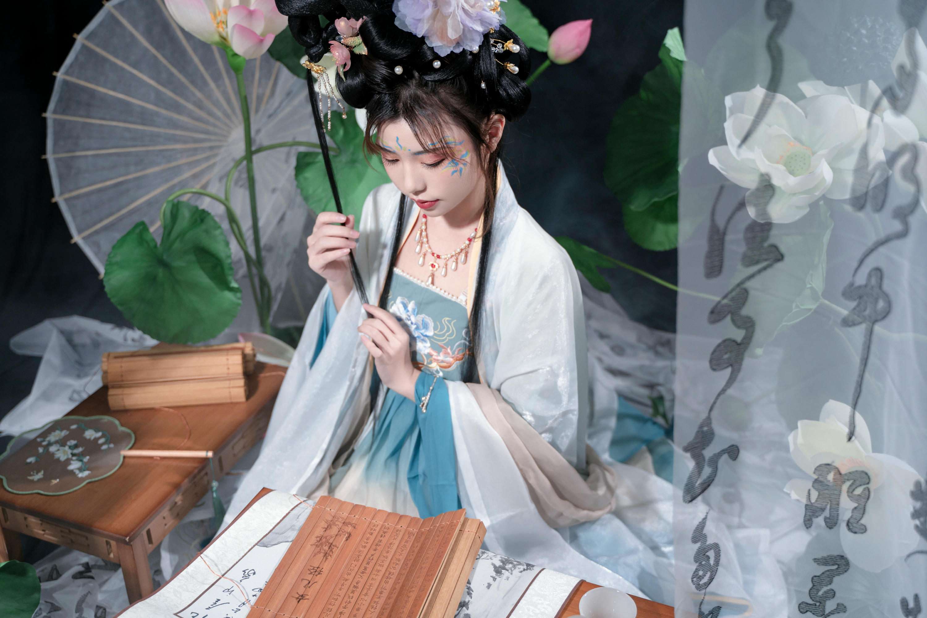 爆机少女喵小吉 NO.074 月华清 [76P2V 2.53GB]-Pic_第1集