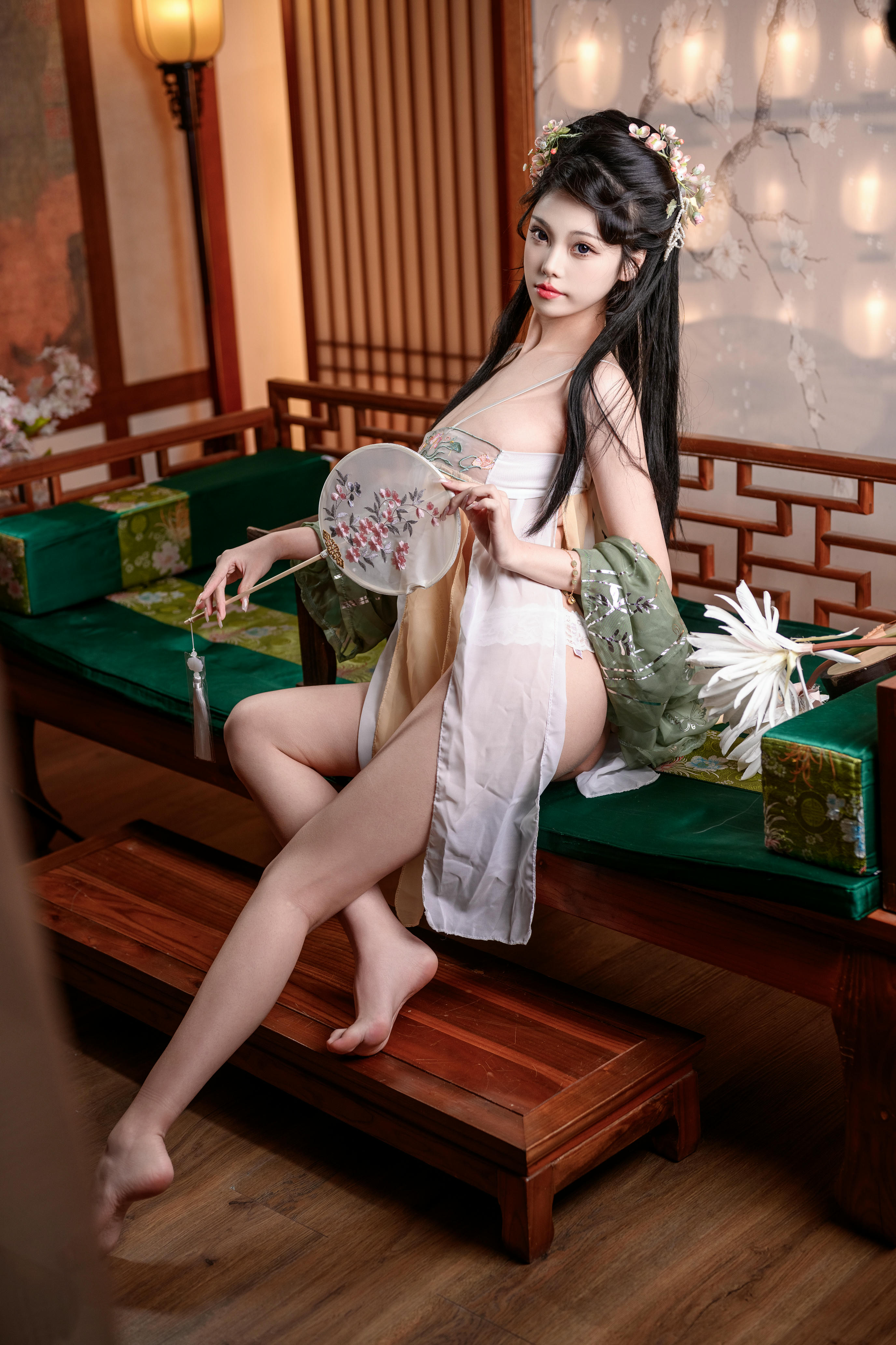 蜜汁猫裘 NO.108 粉黛 [56P1V 1.85GB]_第1集