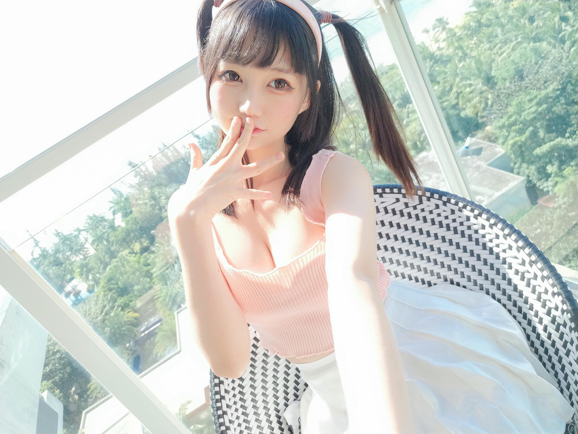 NAGESA魔物喵 NO.093 202101 fantia会员合集-20210103 ベランダの露出_第1集