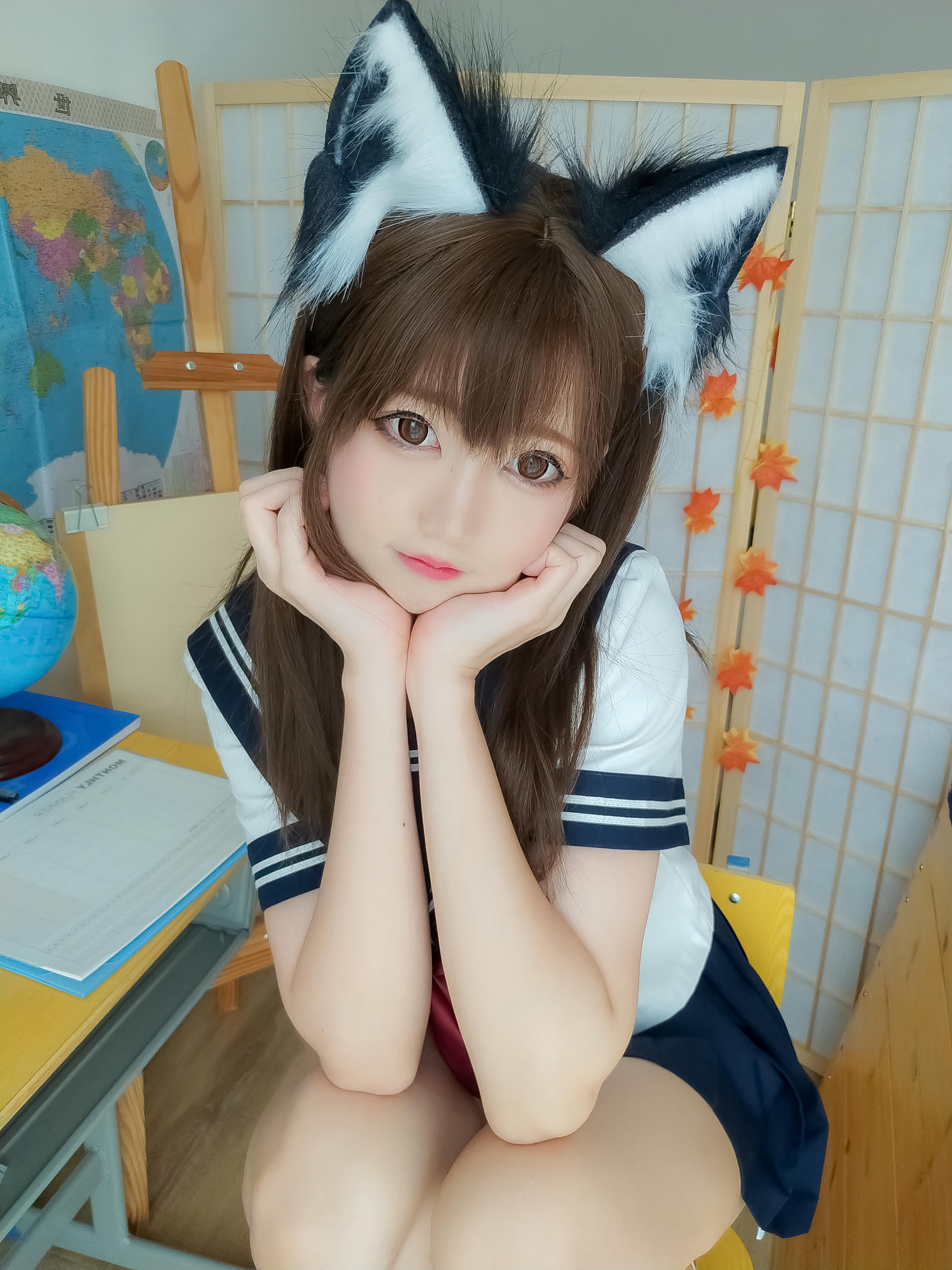 NAGESA魔物喵 NO.096 202107 fantia会员合集-0718 転校生ーネコさん_第1集