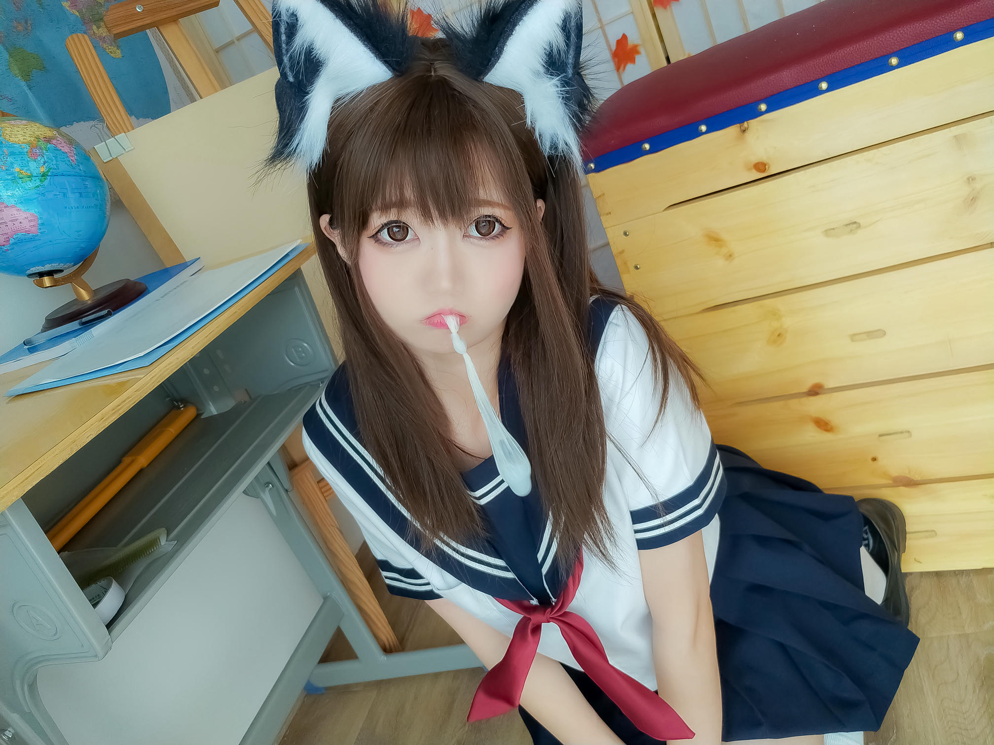 NAGESA魔物喵 NO.096 202107 fantia会员合集-0718 転校生ーネコさん_第2集