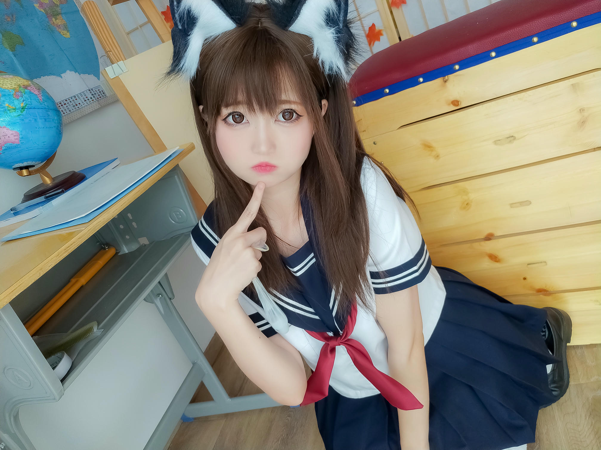 NAGESA魔物喵 NO.096 202107 fantia会员合集-0718 転校生ーネコさん_第2集