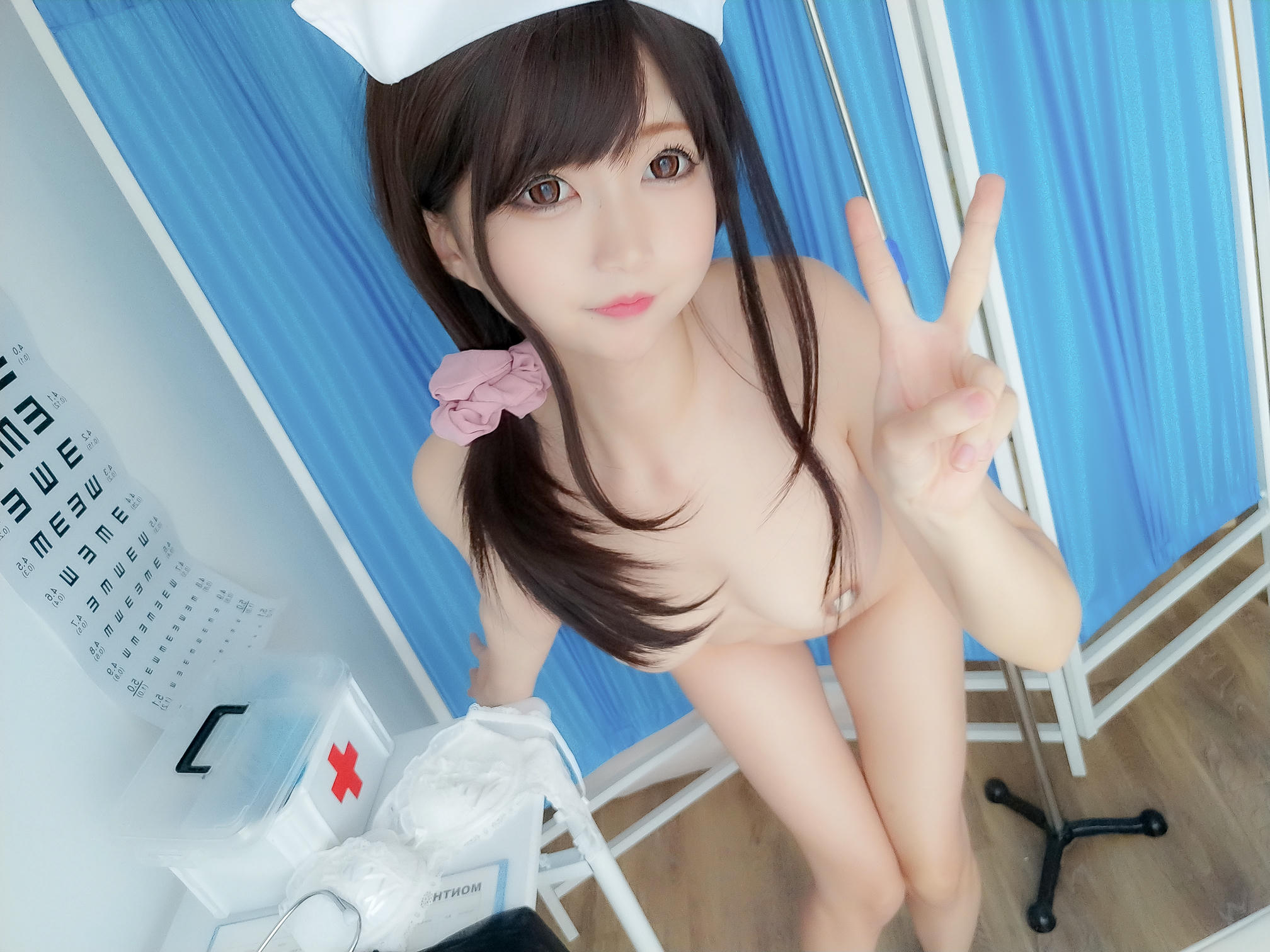 NAGESA魔物喵 NO.097 202108 fantia会员合集-20210816写真投稿ーエロ看護師_第2集