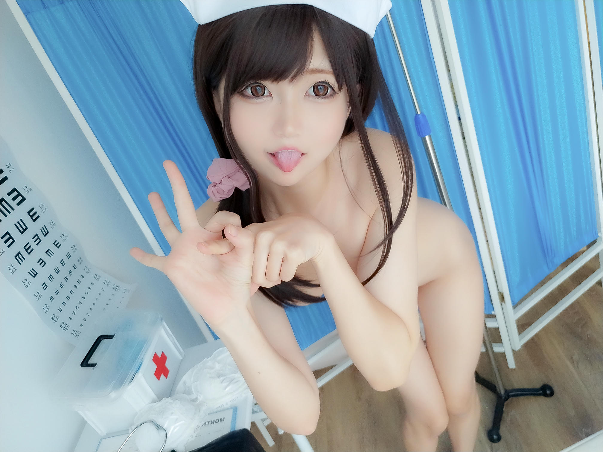 NAGESA魔物喵 NO.097 202108 fantia会员合集-20210816写真投稿ーエロ看護師_第2集