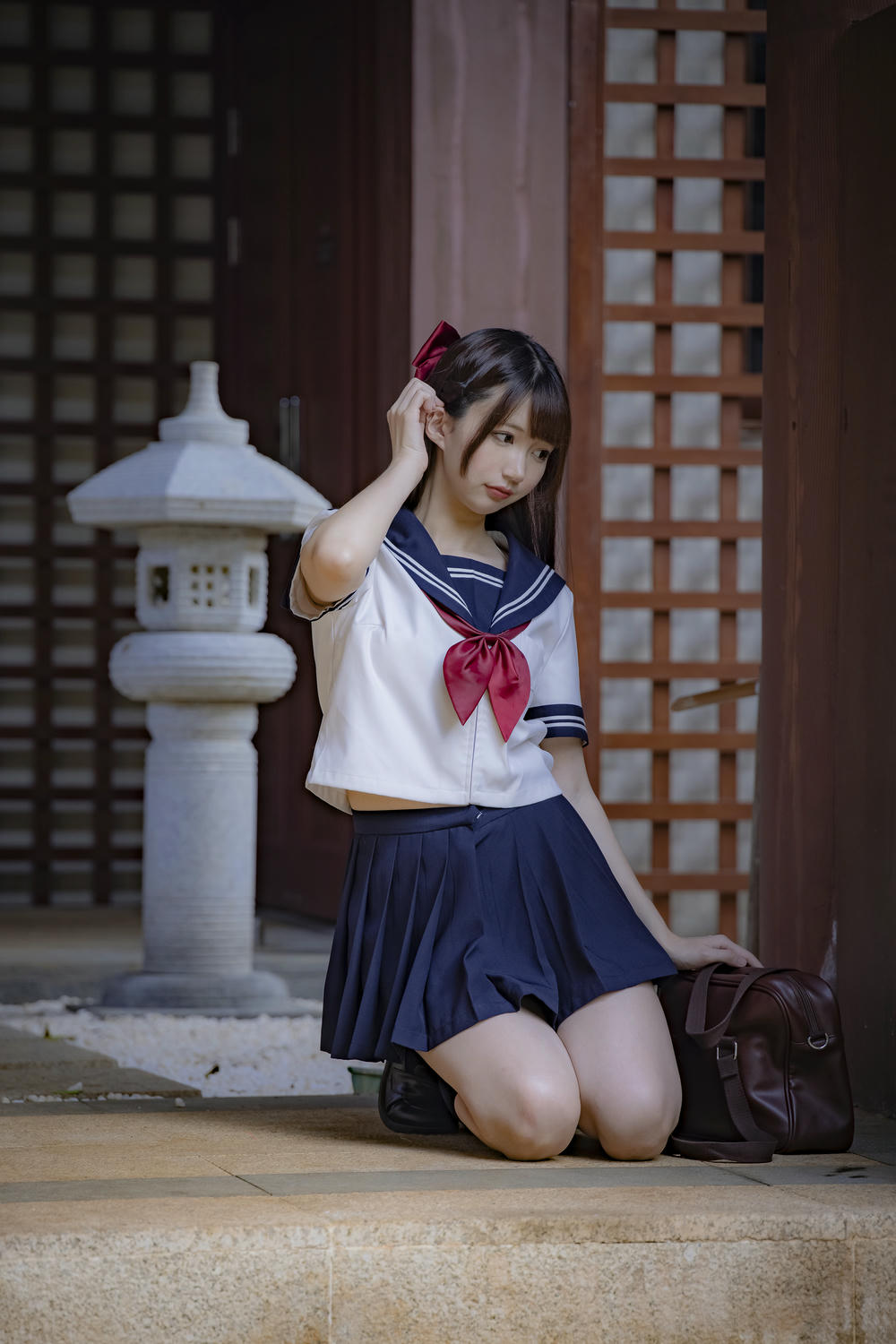 NAGESA魔物喵 NO.106 女子高生の昼と夜[130P1V 636M]_第1集