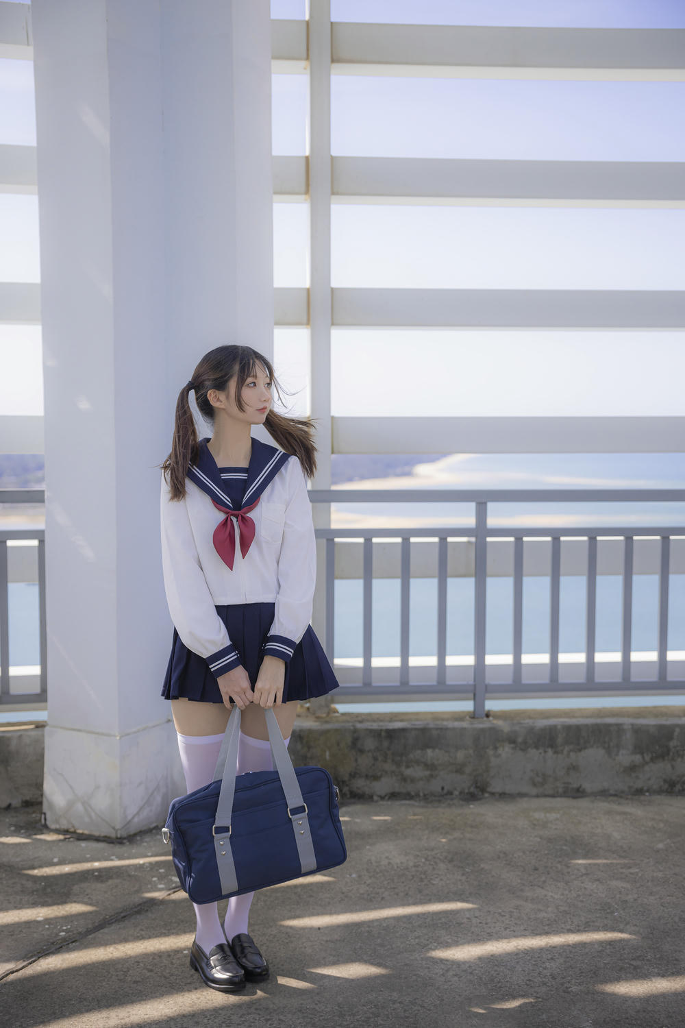 NAGESA魔物喵 NO.119 2023年01月 [137P11G29V-1.13GB]-2023-01-07 ☘️jkちゃんの屋上露出１ [18P-47.95MB]_第1集