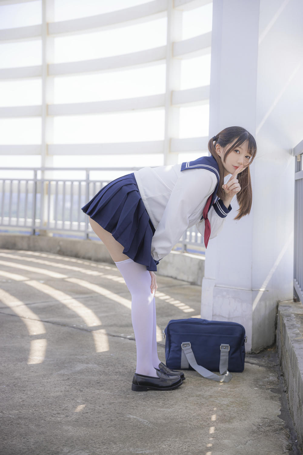 NAGESA魔物喵 NO.119 2023年01月 [137P11G29V-1.13GB]-2023-01-07 ☘️jkちゃんの屋上露出１ [18P-47.95MB]_第1集