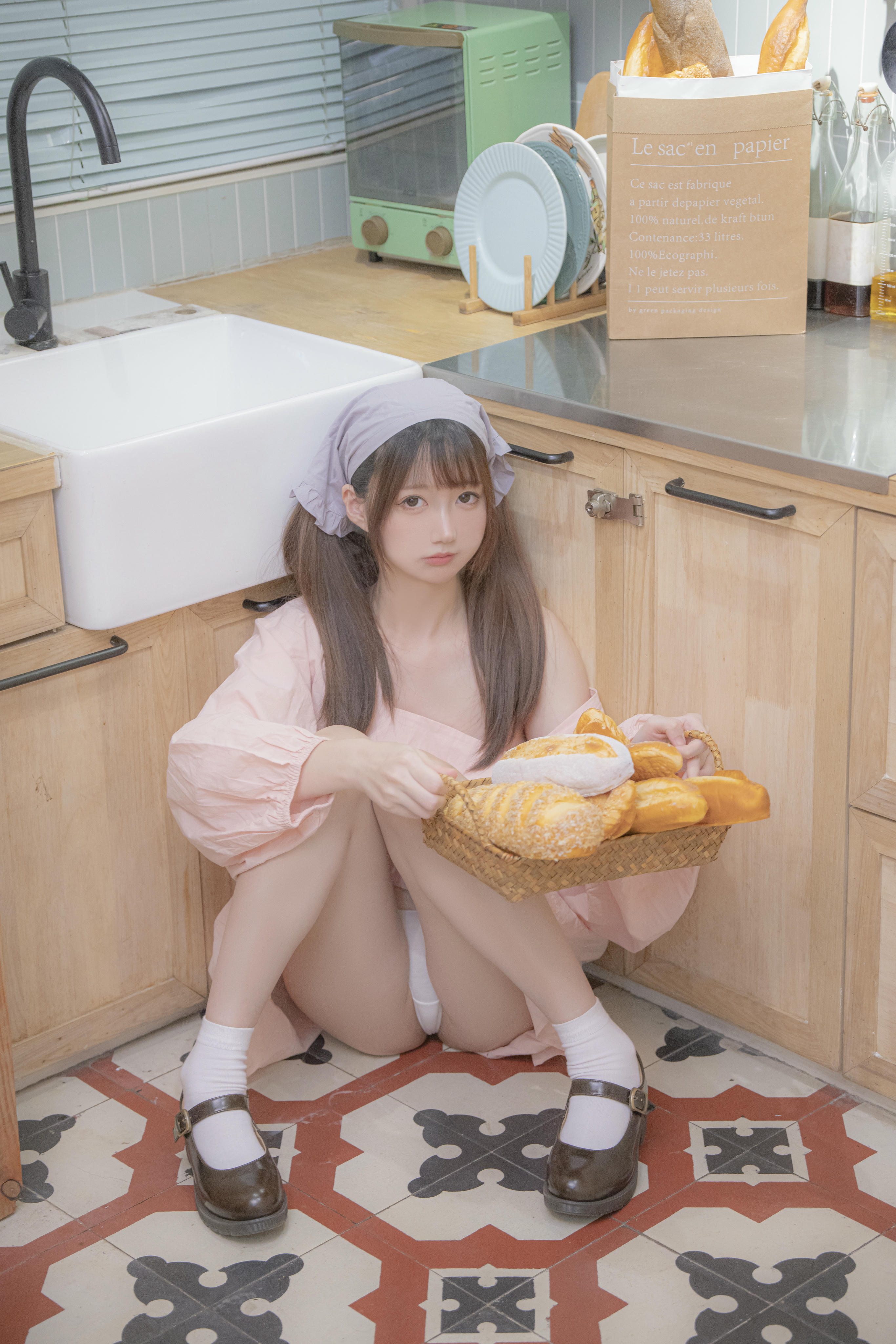 NAGESA魔物喵 NO.122 2023年02月 [197P+3gif+9V-4.32G]-2023-02-15 パン屋の店員さん🍰 [23P-801.23MB]_第1集