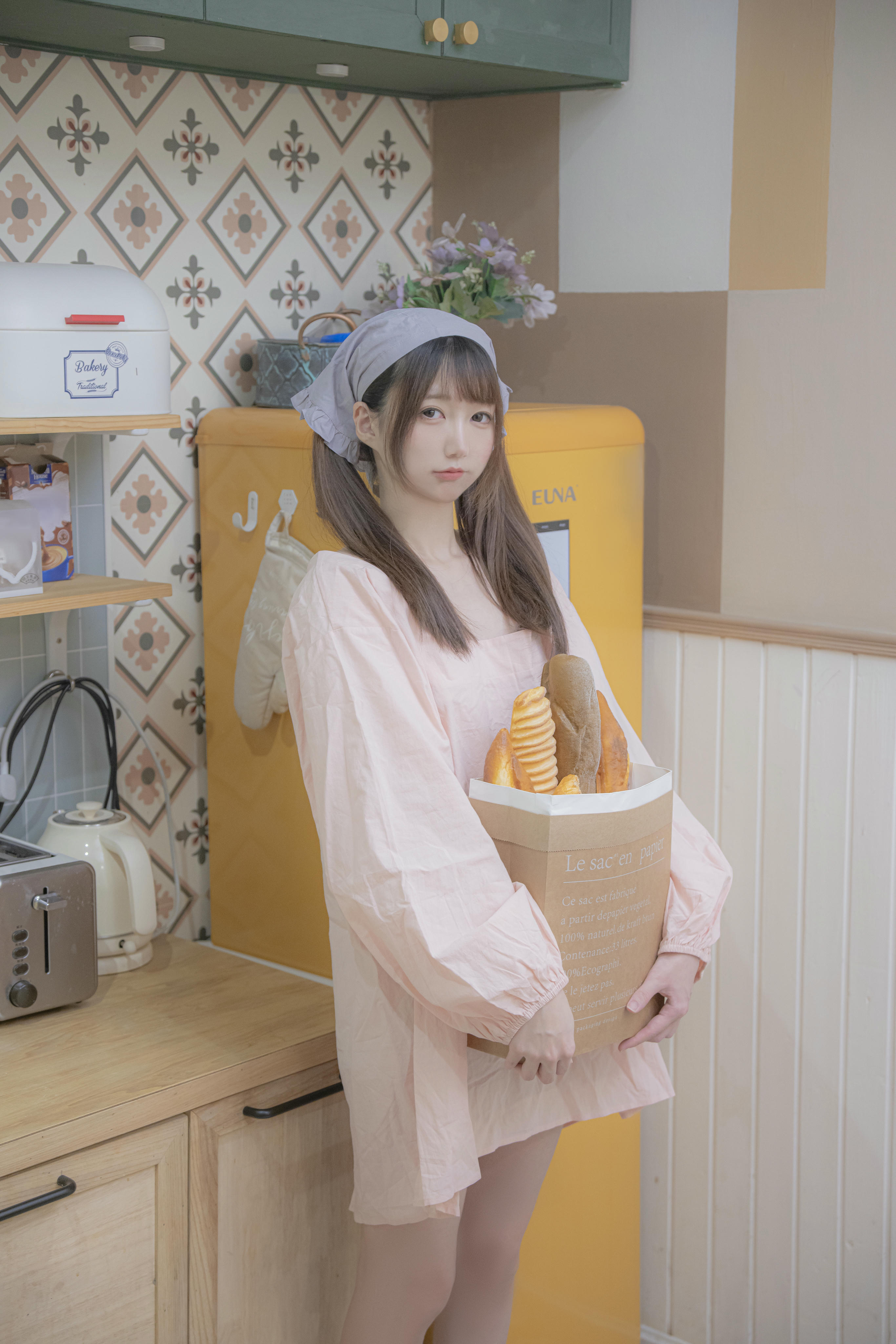 NAGESA魔物喵 NO.122 2023年02月 [197P+3gif+9V-4.32G]-2023-02-15 パン屋の店員さん🍰 [23P-801.23MB]_第1集