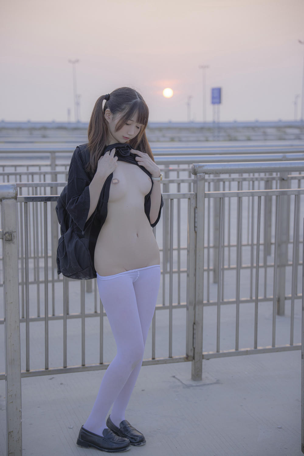 NAGESA魔物喵 NO.128 23年05月 fantia会员合集[279P-9V-753.4M]-2023-05-13 放課後の駅前３ 12P_第1集