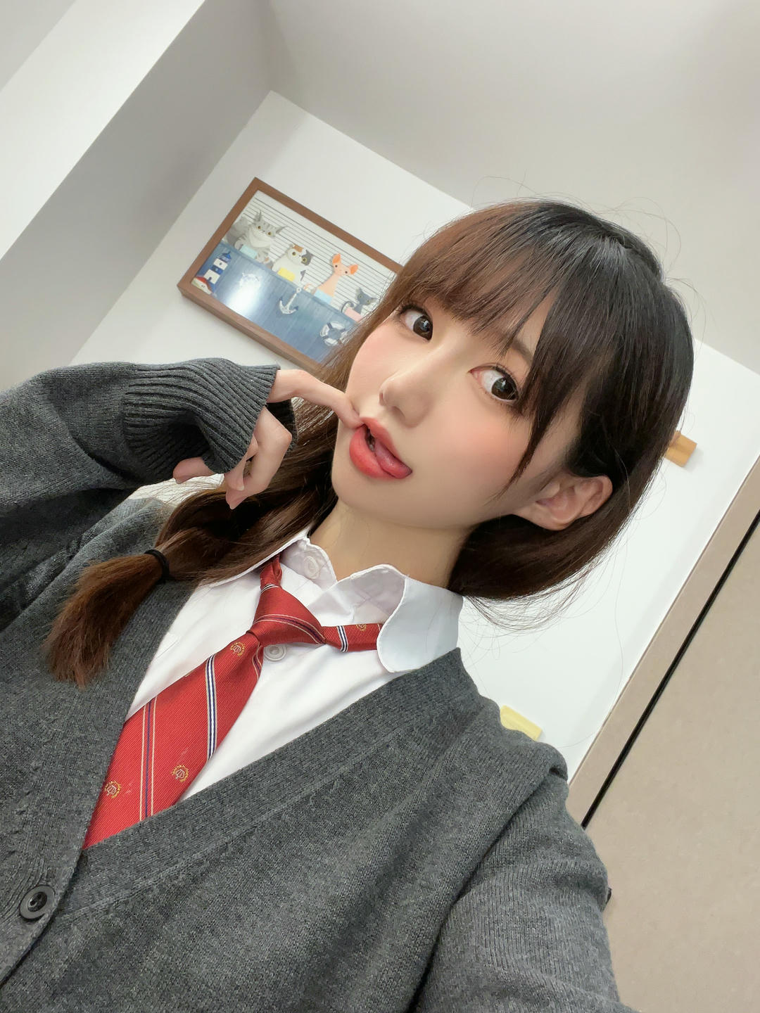 NAGESA魔物喵 NO.128 23年05月 fantia会员合集[279P-9V-753.4M]-2023-05-25 JKちゃんのお尻__ 15P_第1集