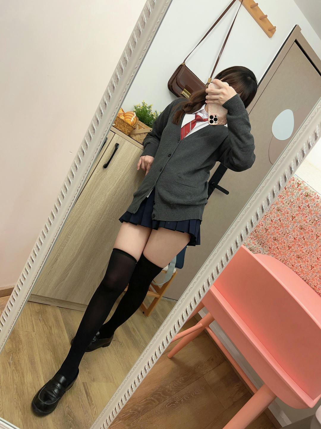 NAGESA魔物喵 NO.128 23年05月 fantia会员合集[279P-9V-753.4M]-2023-05-27 鏡越しのJKuciz 12P_第1集