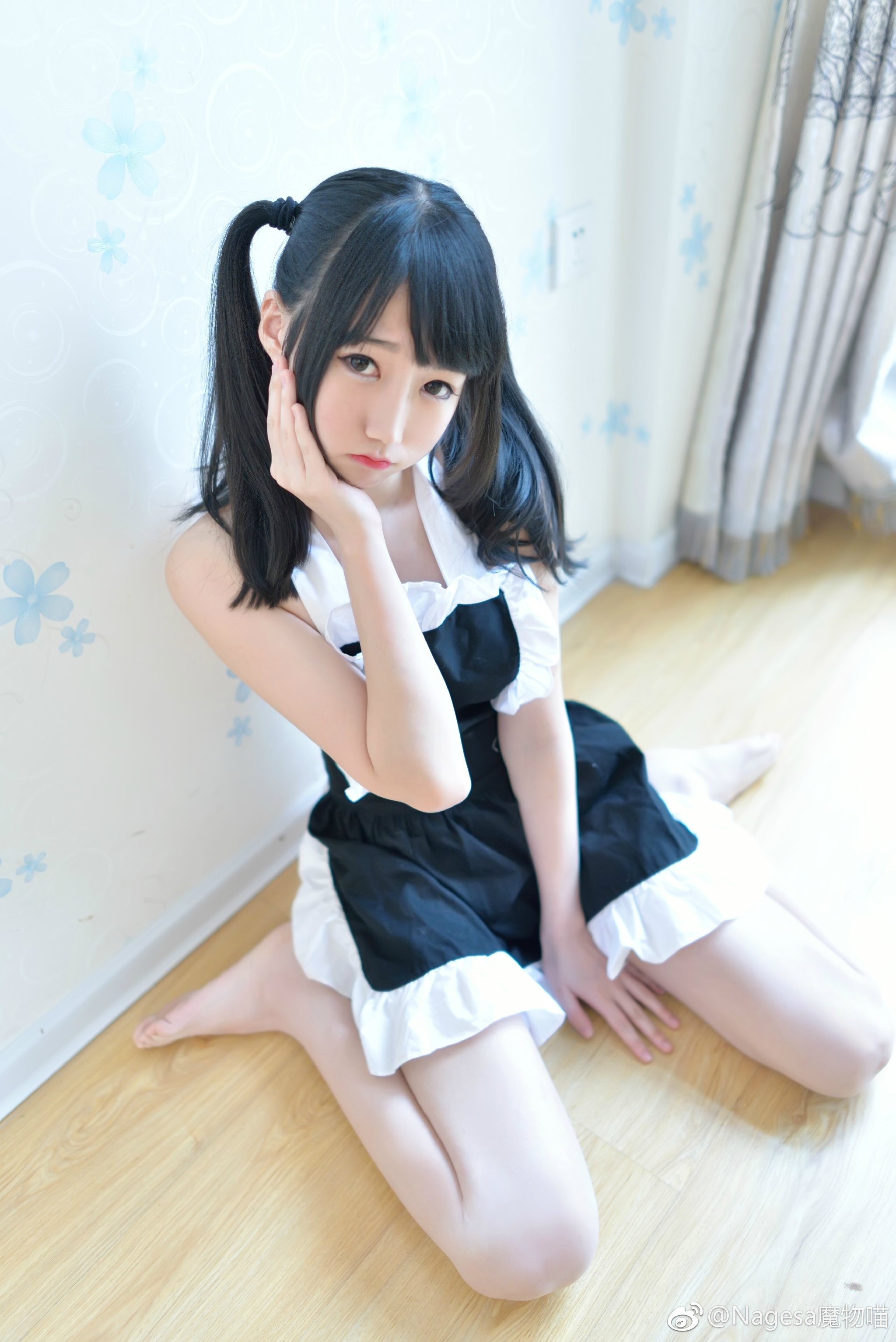 Nagesa魔物喵 尾赛高黑色围裙诱惑满满_第1集
